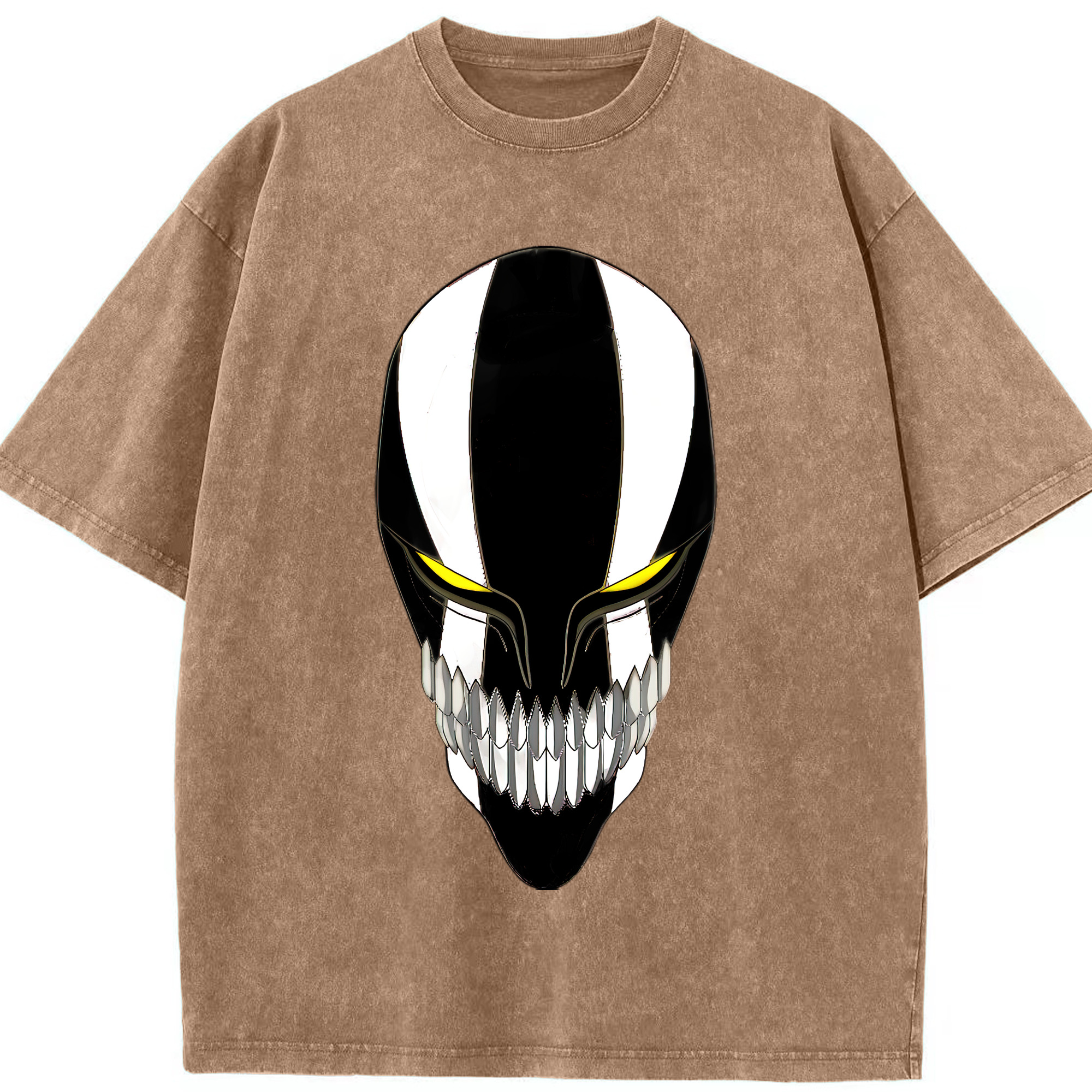 （画像用） ブリーチ 黒崎一護（くろさき いちご）BLEACH Kurosaki Ichigo 綿100% ヴィンテージ風 半袖Tシャツ（フロントプリント）