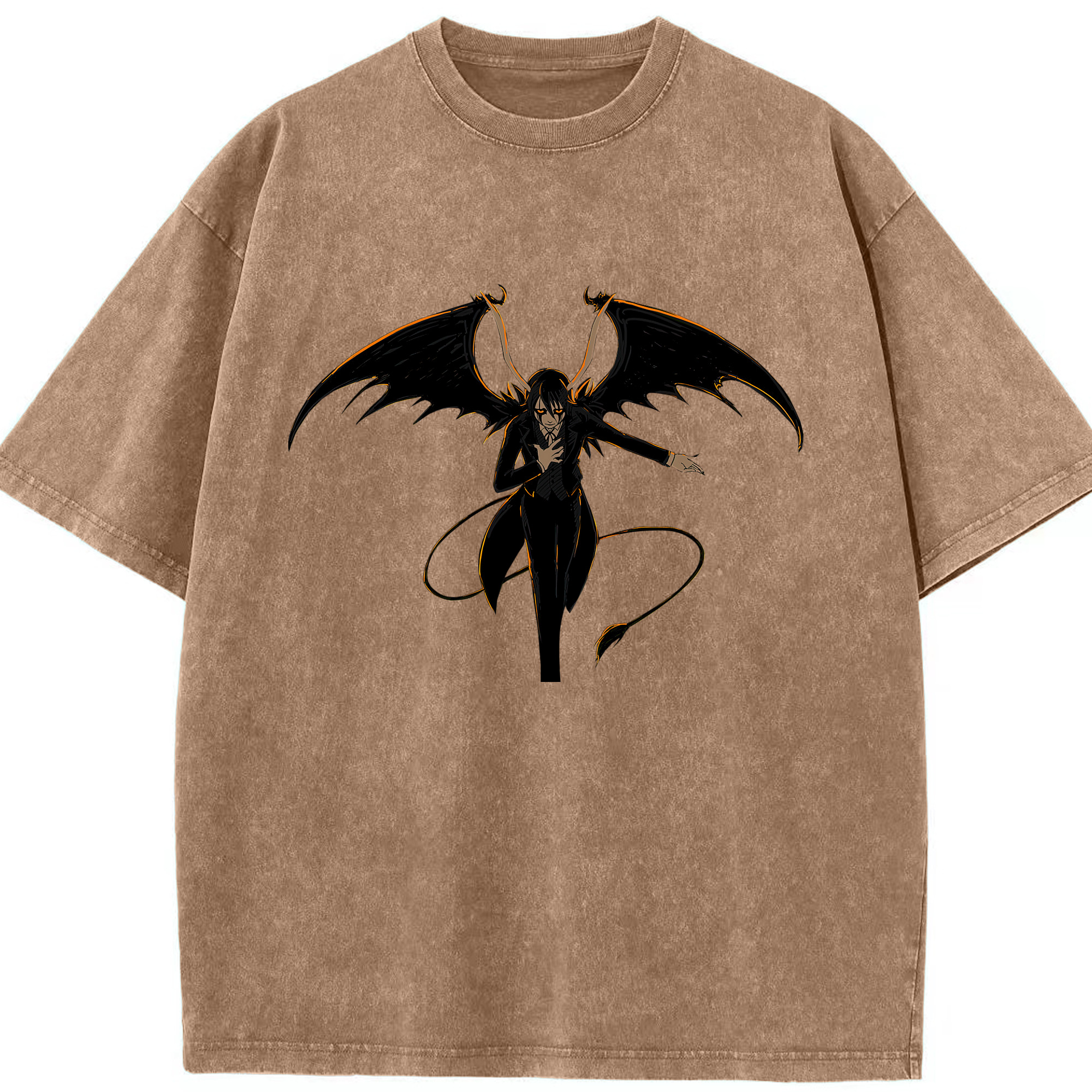 （画像用） ブリーチ ウルキオラ·シファー BLEACH Ulquiorra cifer 綿100% ヴィンテージ風 半袖Tシャツ（フロントプリント）