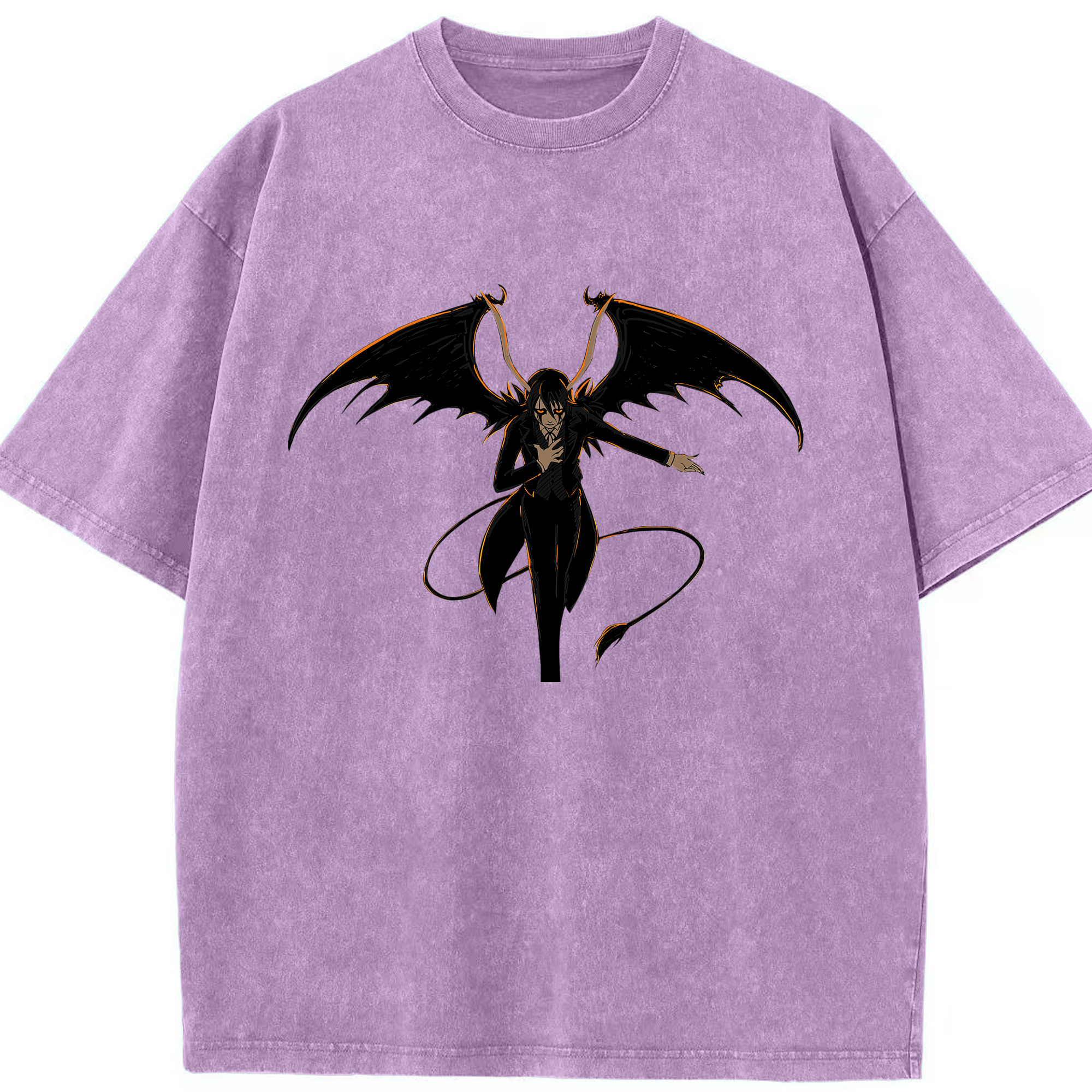 （画像用） ブリーチ ウルキオラ·シファー BLEACH Ulquiorra cifer 綿100% ヴィンテージ風 半袖Tシャツ（フロントプリント）