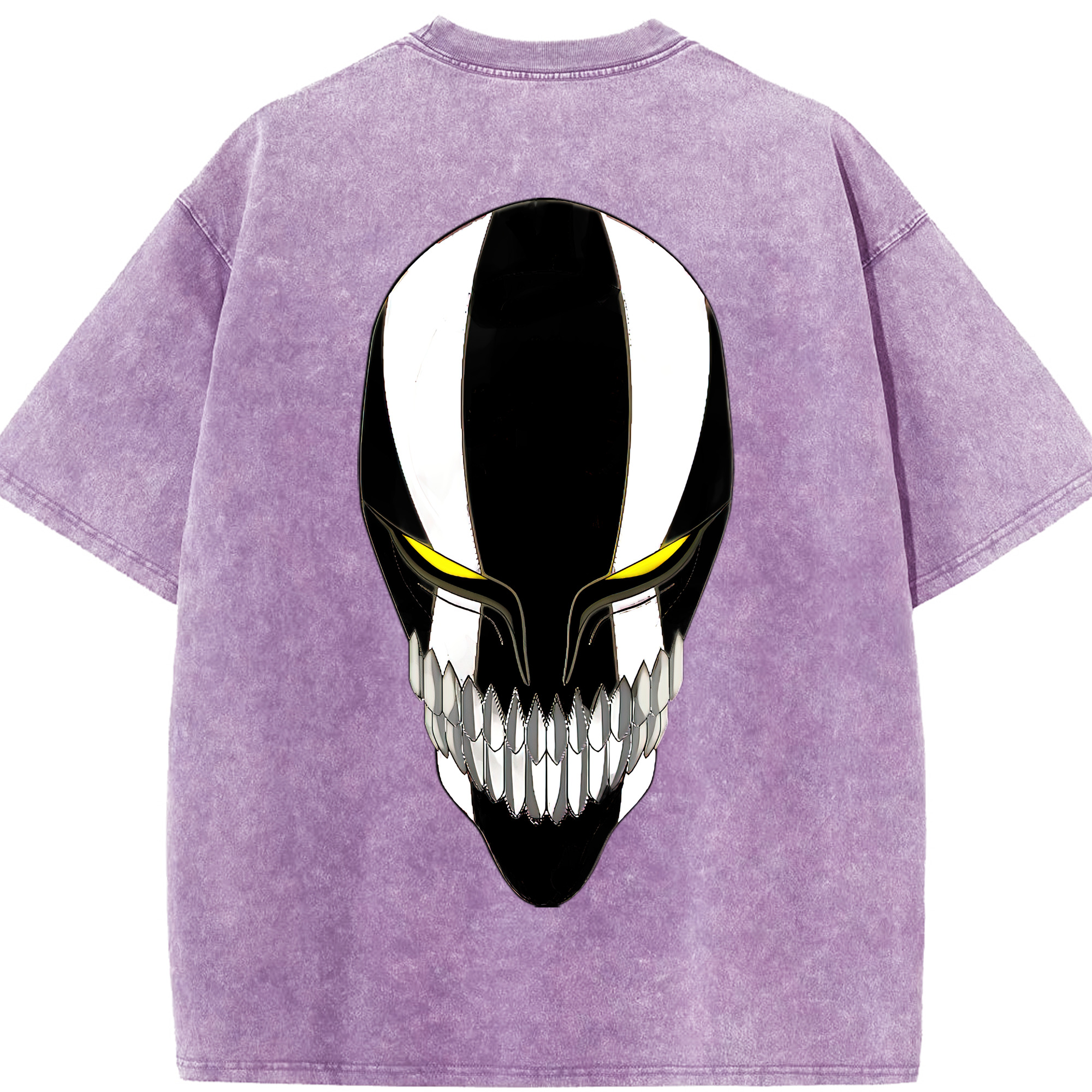 （画像用） ブリーチ 黒崎一護（くろさき いちご）BLEACH Kurosaki Ichigo 綿100% ヴィンテージ風 半袖Tシャツ（背面プリント）