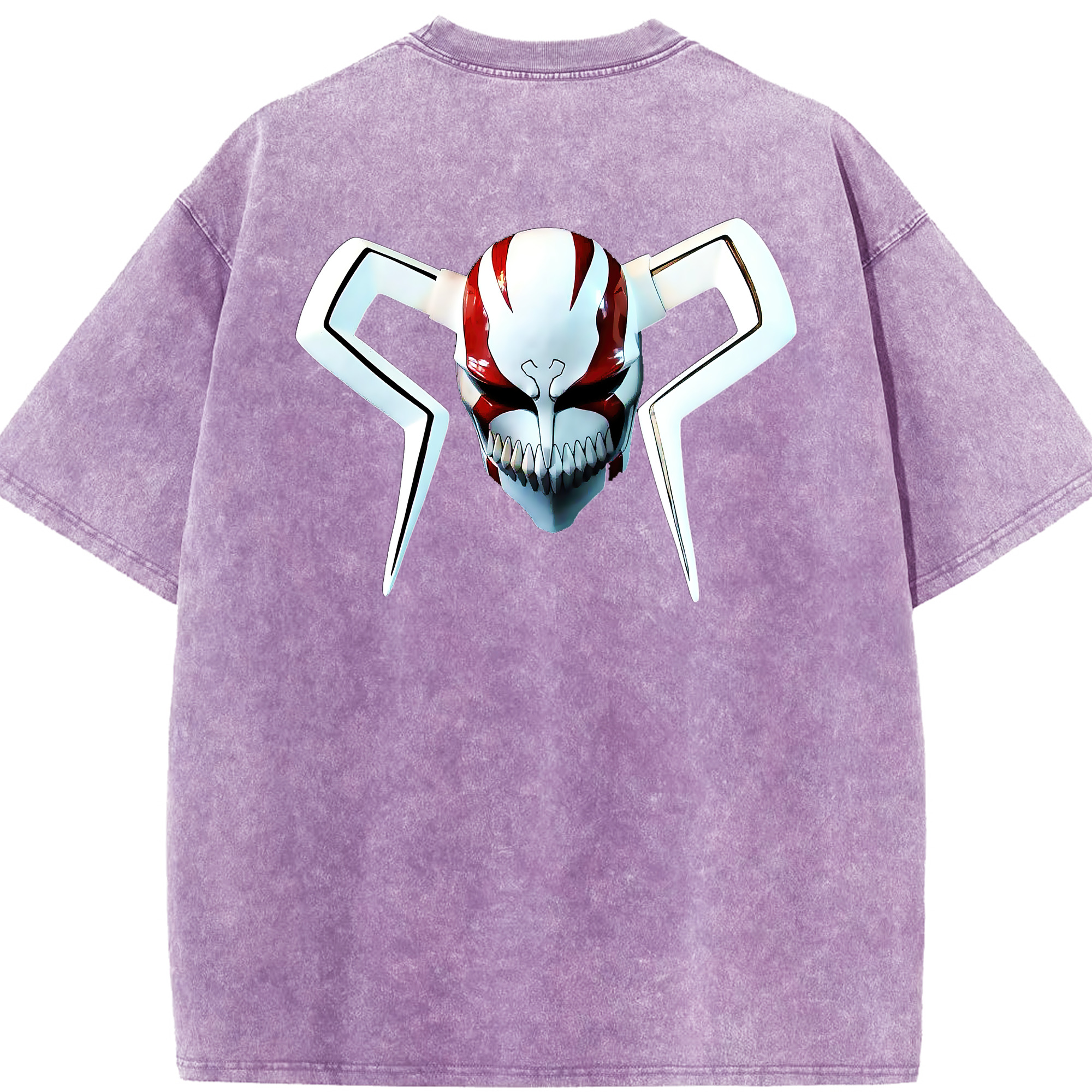 （画像用） ブリーチ 黒崎一護（くろさき いちご）BLEACH Kurosaki Ichigo 綿100% ヴィンテージ風 半袖Tシャツ（背面プリント）