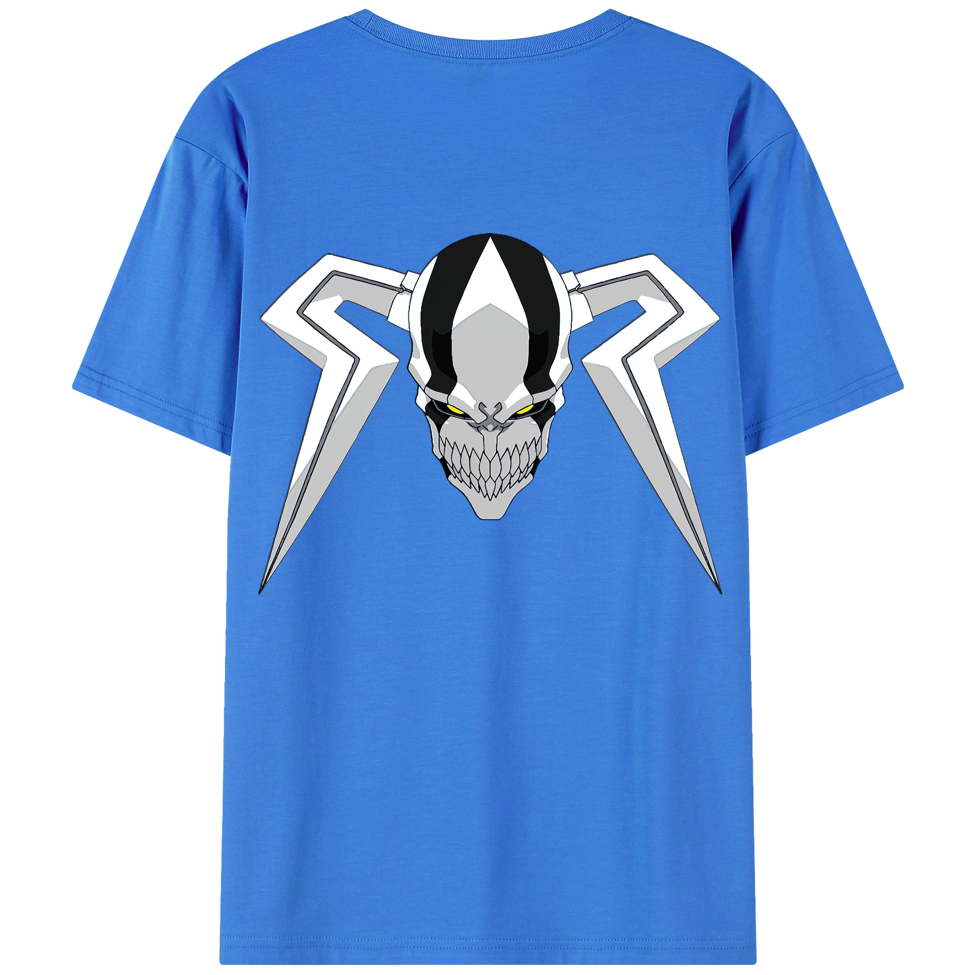 （画像用） ブリーチ 黒崎一護（くろさき いちご）BLEACH Kurosaki Ichigo 綿100％ メンズ半袖Tシャツ（バックプリント） 通気性