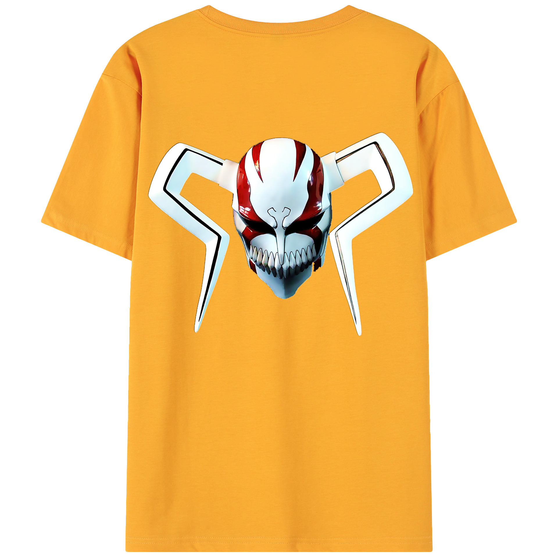 （画像用） ブリーチ 黒崎一護（くろさき いちご）BLEACH Kurosaki Ichigo 綿100％ メンズ半袖Tシャツ（バックプリント） 通気性