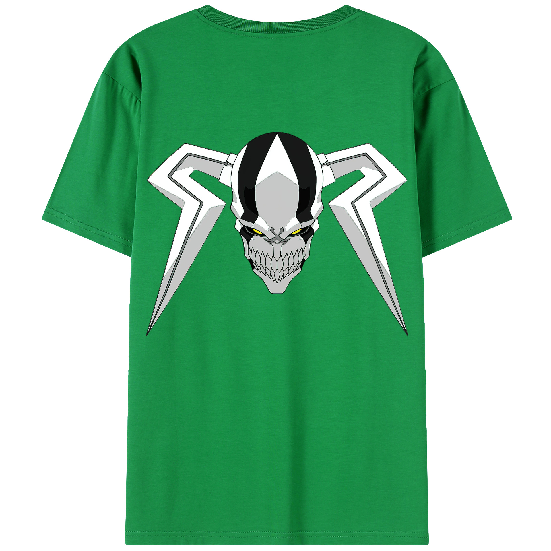 （画像用） ブリーチ 黒崎一護（くろさき いちご）BLEACH Kurosaki Ichigo 綿100％ メンズ半袖Tシャツ（バックプリント） 通気性