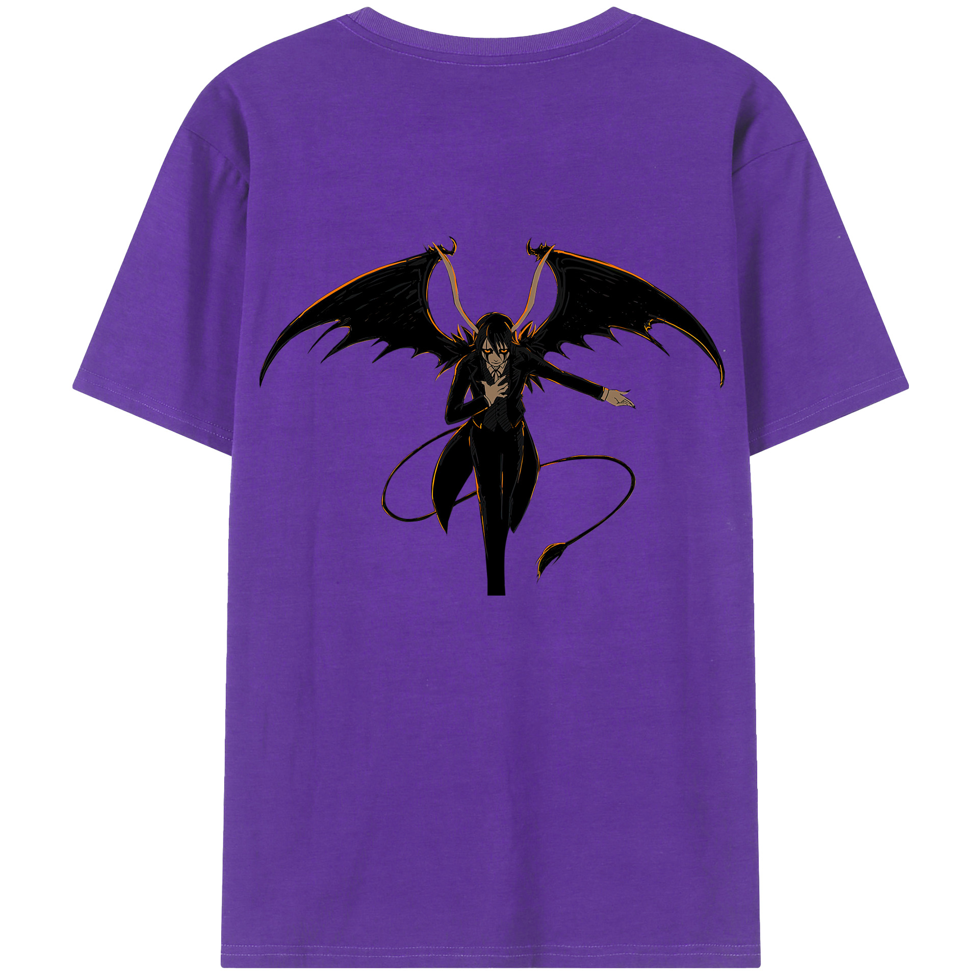 （画像用） ブリーチ ウルキオラ·シファー BLEACH Ulquiorra cifer 綿100％ メンズ半袖Tシャツ（バックプリント） 通気性