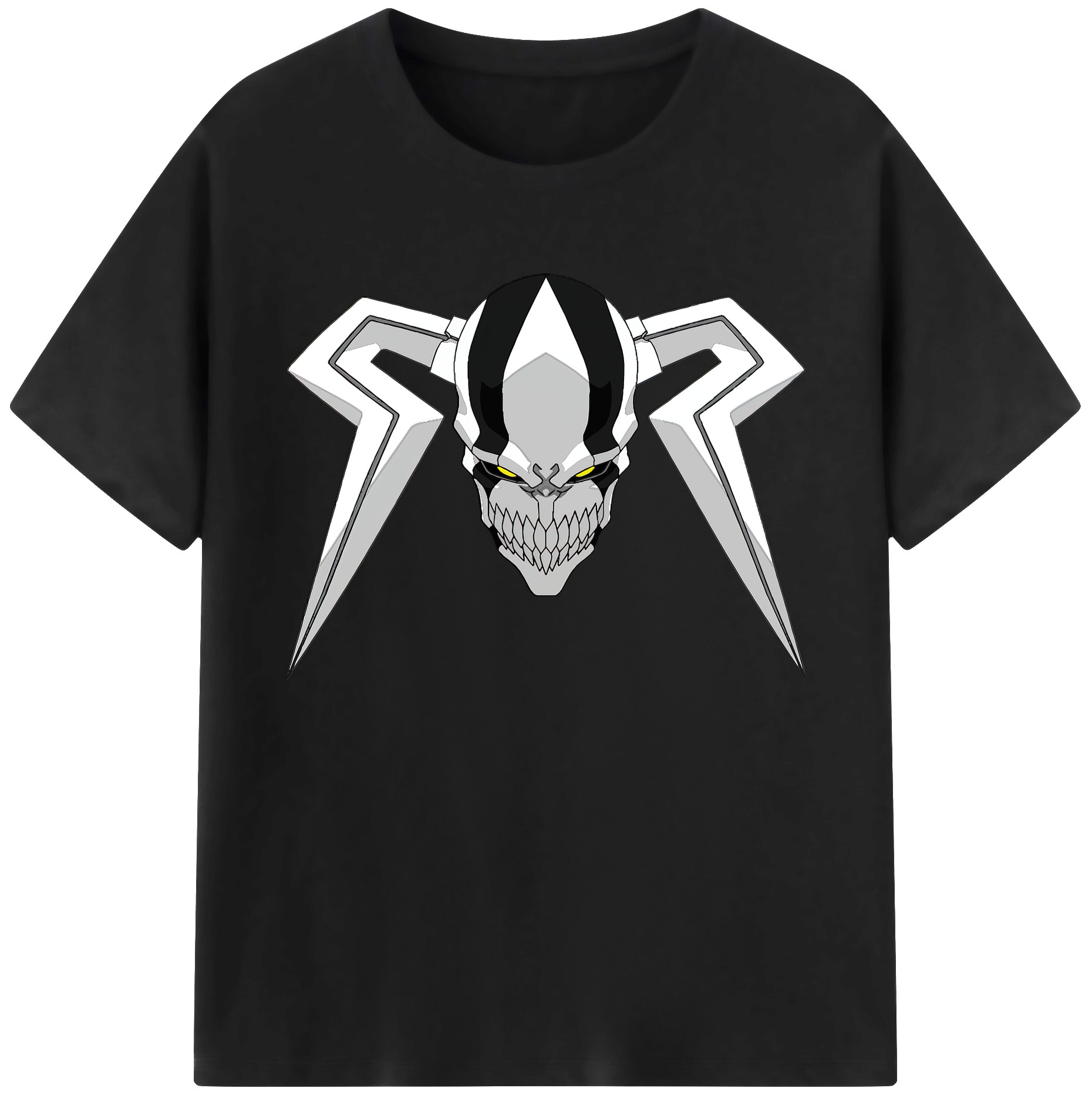 （画像用） ブリーチ 黒崎一護（くろさき いちご）BLEACH Kurosaki Ichigo 綿100％ メンズ半袖Tシャツ｜肌触りやわらか＆通気性