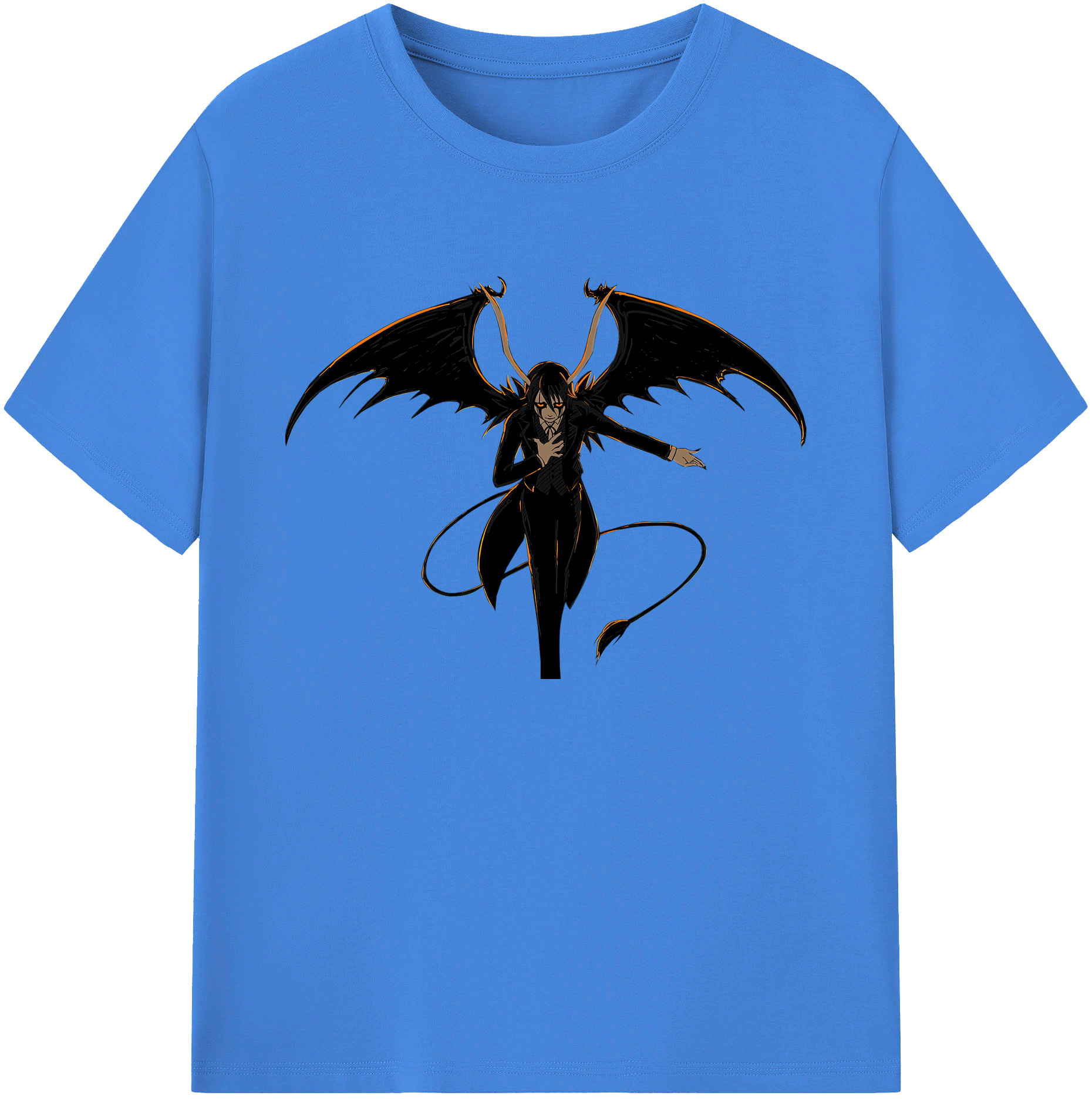 （画像用） ブリーチ ウルキオラ·シファー BLEACH Ulquiorra cifer 綿100％ メンズ半袖Tシャツ｜肌触りやわらか＆通気性