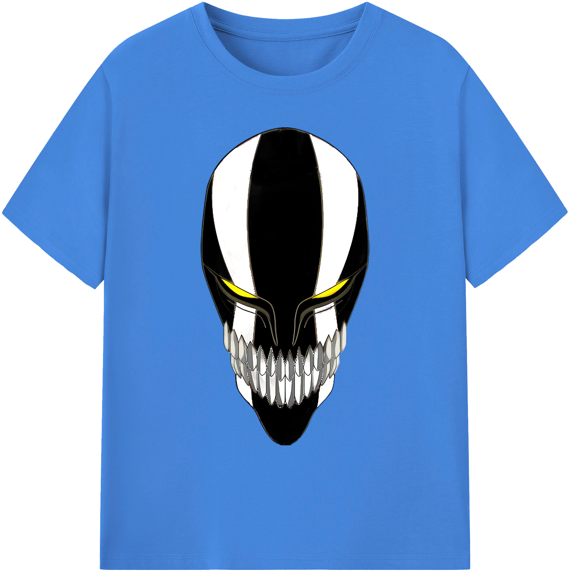 （画像用） ブリーチ 黒崎一護（くろさき いちご）BLEACH Kurosaki Ichigo 綿100％ メンズ半袖Tシャツ｜肌触りやわらか＆通気性