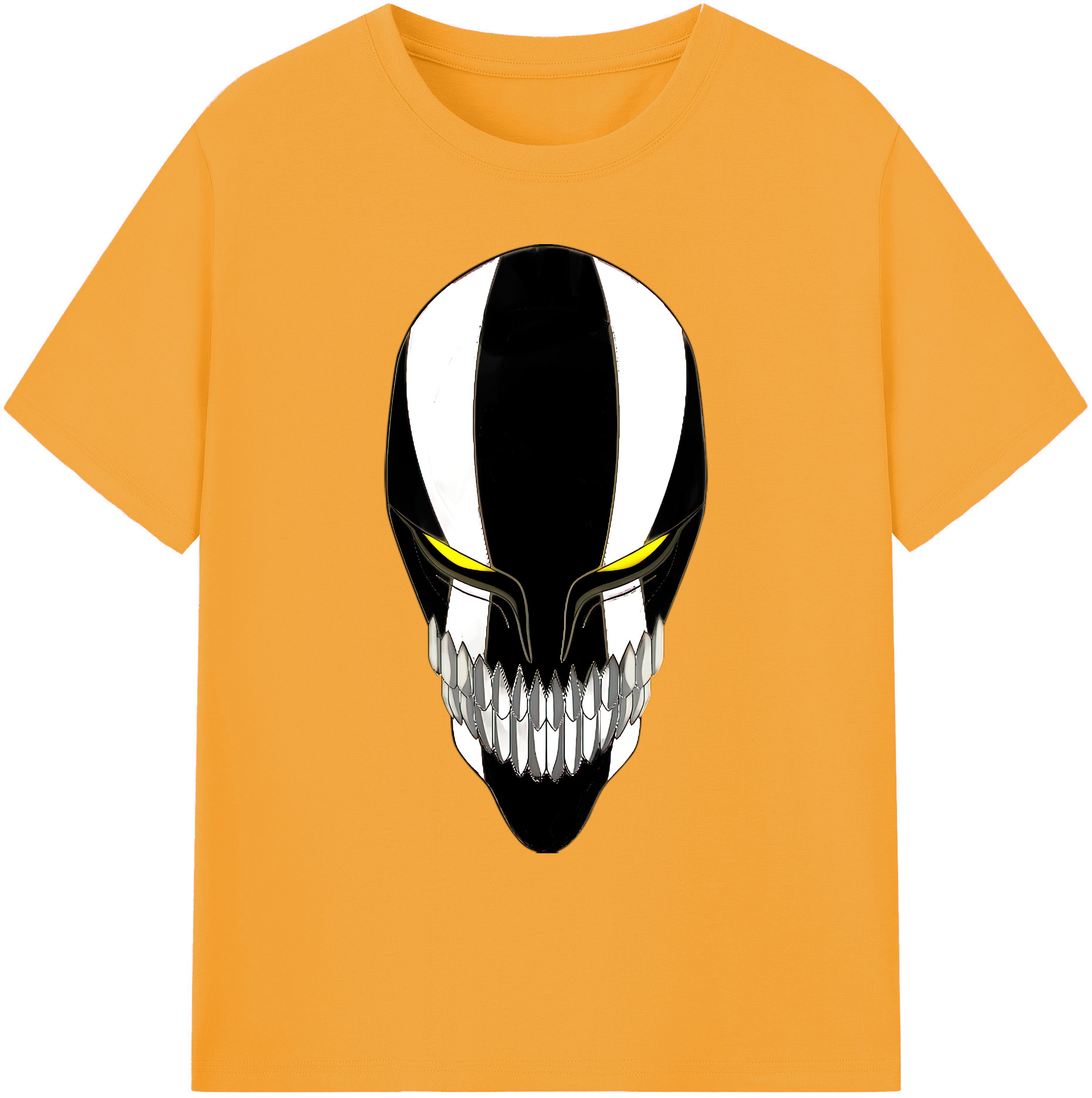 （画像用） ブリーチ 黒崎一護（くろさき いちご）BLEACH Kurosaki Ichigo 綿100％ メンズ半袖Tシャツ｜肌触りやわらか＆通気性