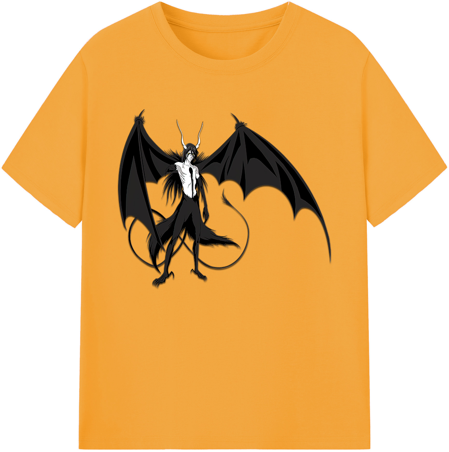 （画像用） ブリーチ ウルキオラ·シファー BLEACH Ulquiorra cifer 綿100％ メンズ半袖Tシャツ｜肌触りやわらか＆通気性