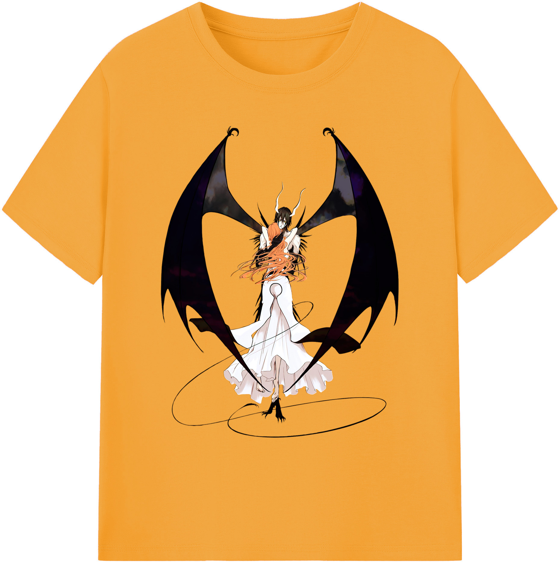 （画像用） ブリーチ ウルキオラ·シファー BLEACH Ulquiorra cifer 綿100％ メンズ半袖Tシャツ｜肌触りやわらか＆通気性