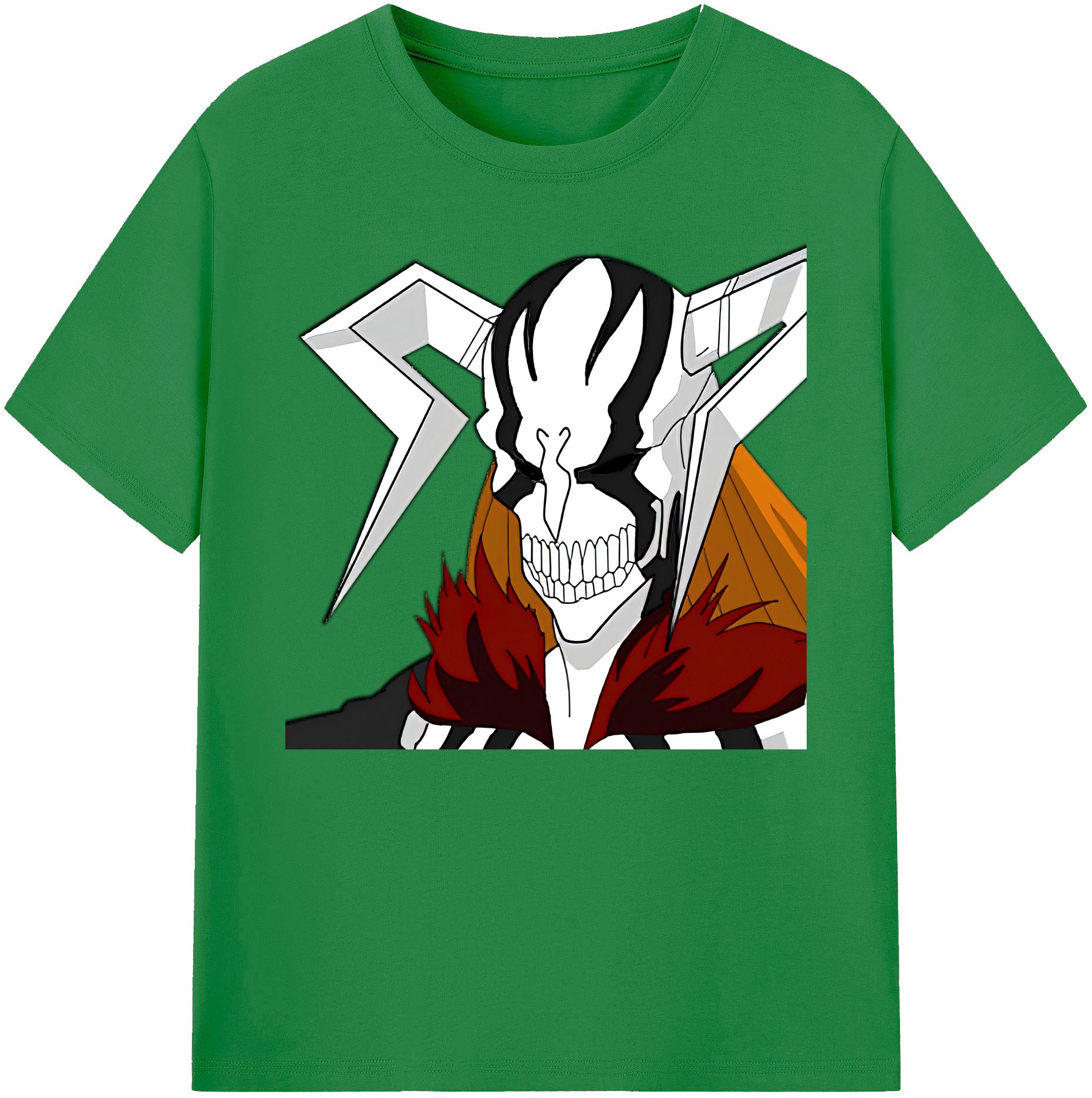 （画像用） ブリーチ 黒崎一護（くろさき いちご）BLEACH Kurosaki Ichigo 綿100％ メンズ半袖Tシャツ｜肌触りやわらか＆通気性