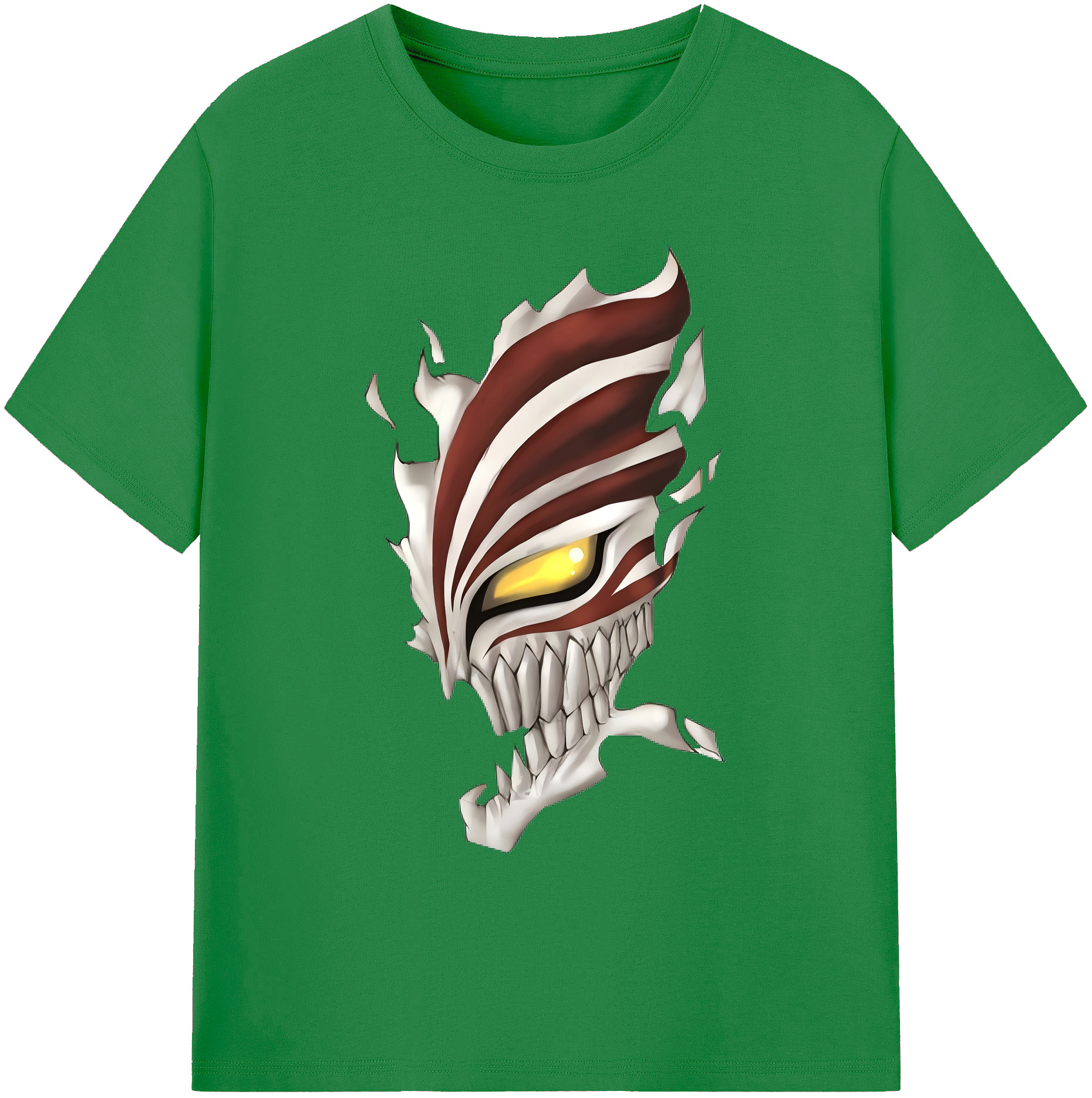 （画像用） ブリーチ 黒崎一護（くろさき いちご）BLEACH Kurosaki Ichigo 綿100％ メンズ半袖Tシャツ｜肌触りやわらか＆通気性