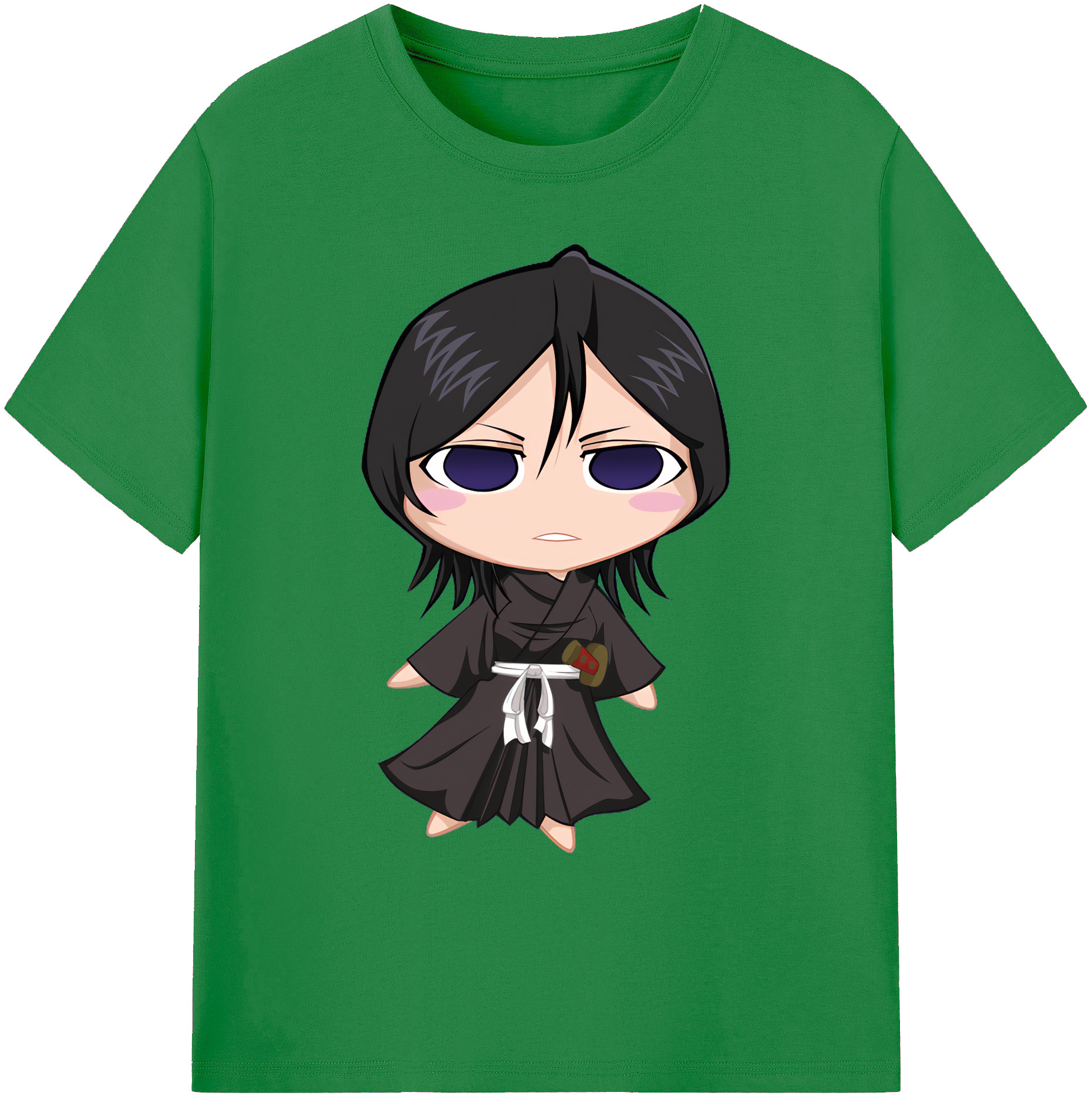 （画像用） ブリーチ 朽木ルキア BLEACH Kuchiki Rukia 綿100％ メンズ半袖Tシャツ｜肌触りやわらか＆通気性