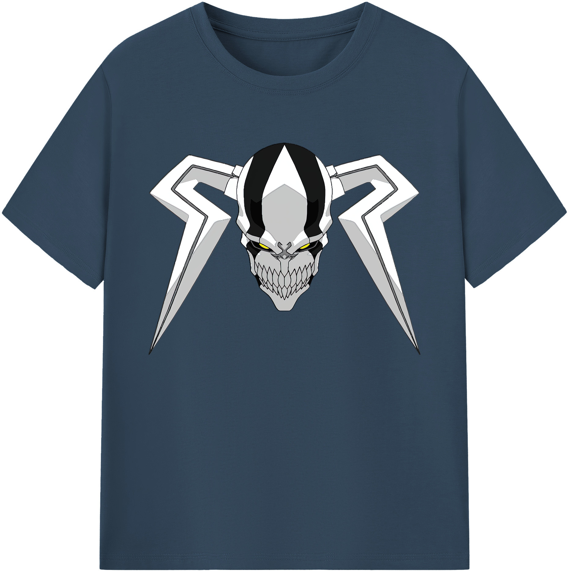 （画像用） ブリーチ 黒崎一護（くろさき いちご）BLEACH Kurosaki Ichigo 綿100％ メンズ半袖Tシャツ｜肌触りやわらか＆通気性