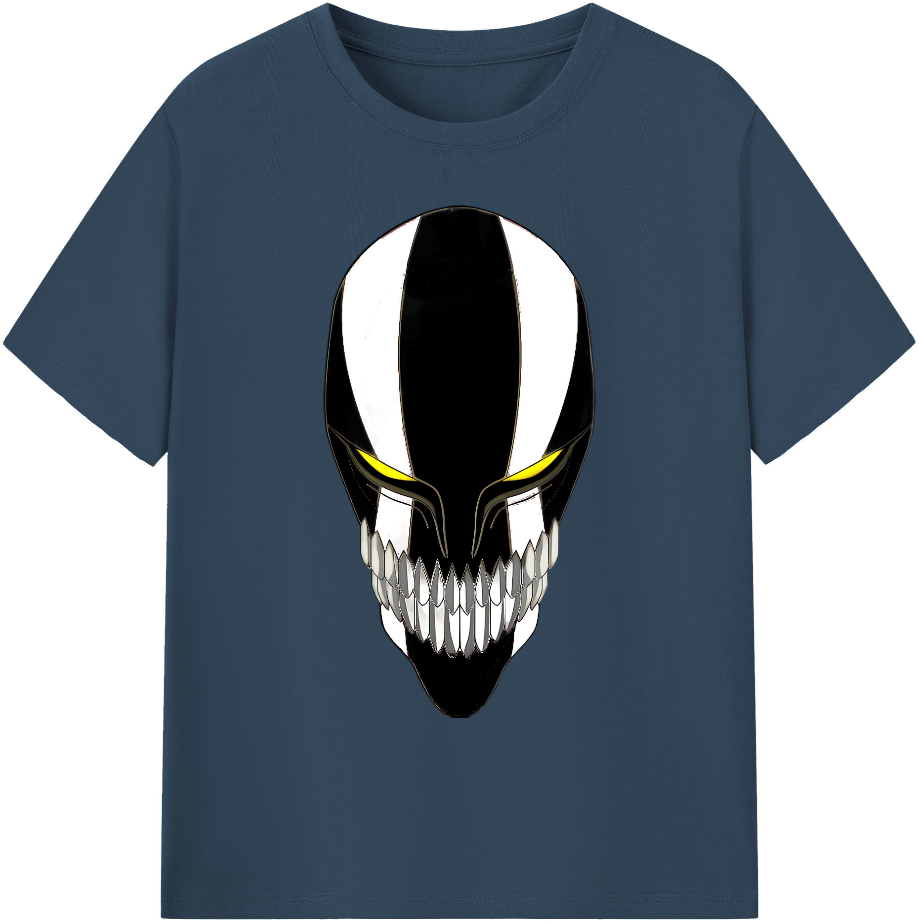 （画像用） ブリーチ 黒崎一護（くろさき いちご）BLEACH Kurosaki Ichigo 綿100％ メンズ半袖Tシャツ｜肌触りやわらか＆通気性
