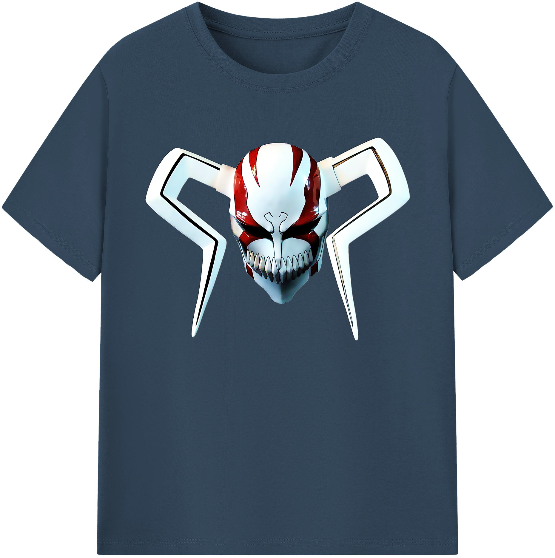（画像用） ブリーチ 黒崎一護（くろさき いちご）BLEACH Kurosaki Ichigo 綿100％ メンズ半袖Tシャツ｜肌触りやわらか＆通気性