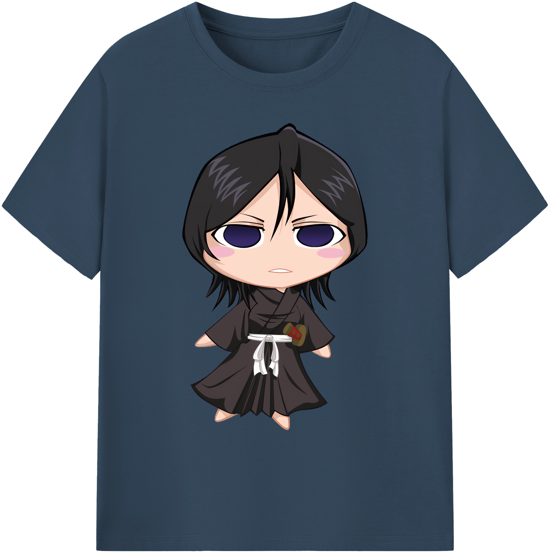 （画像用） ブリーチ 朽木ルキア BLEACH Kuchiki Rukia 綿100％ メンズ半袖Tシャツ｜肌触りやわらか＆通気性