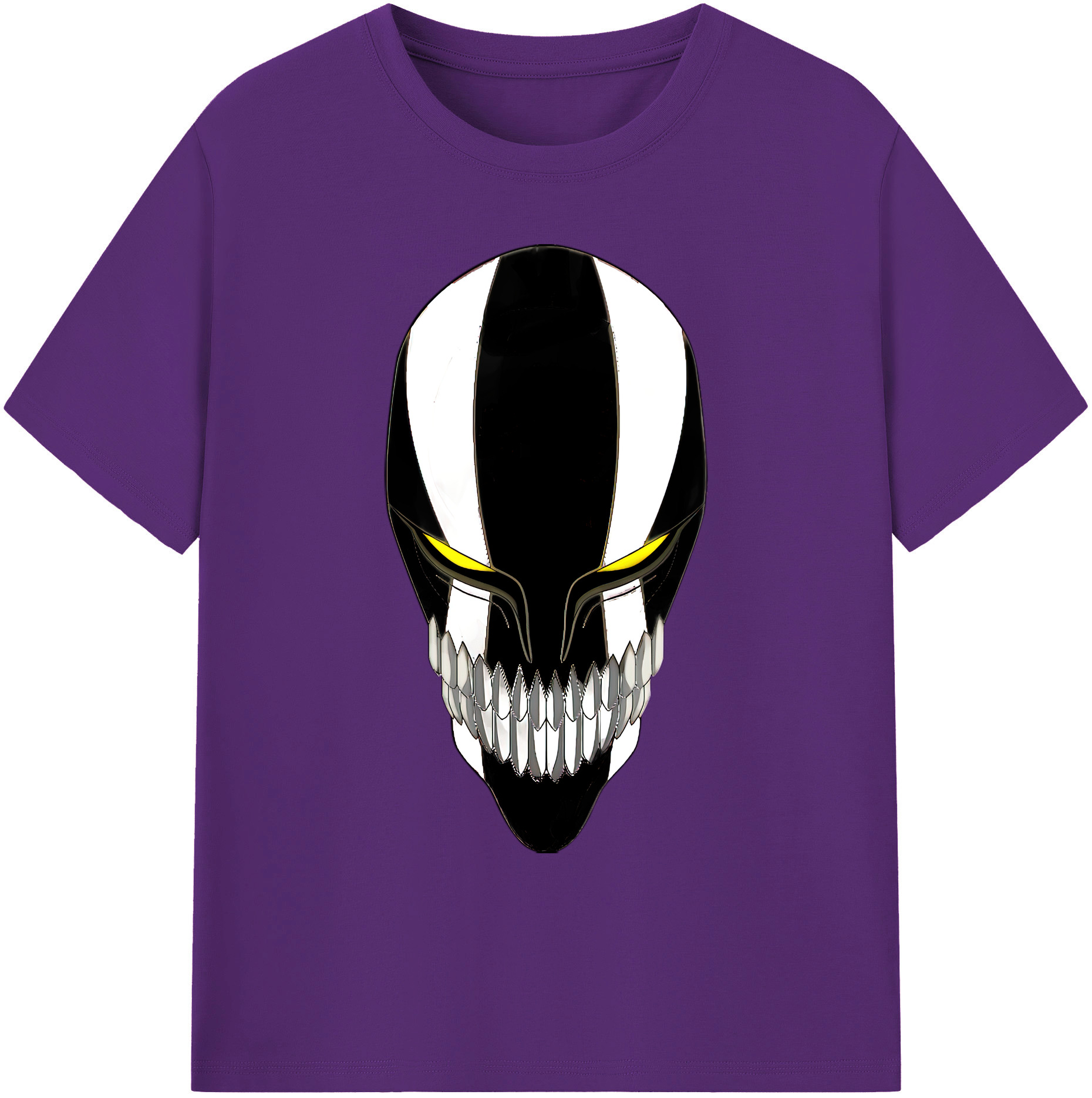 （画像用） ブリーチ 黒崎一護（くろさき いちご）BLEACH Kurosaki Ichigo 綿100％ メンズ半袖Tシャツ｜肌触りやわらか＆通気性