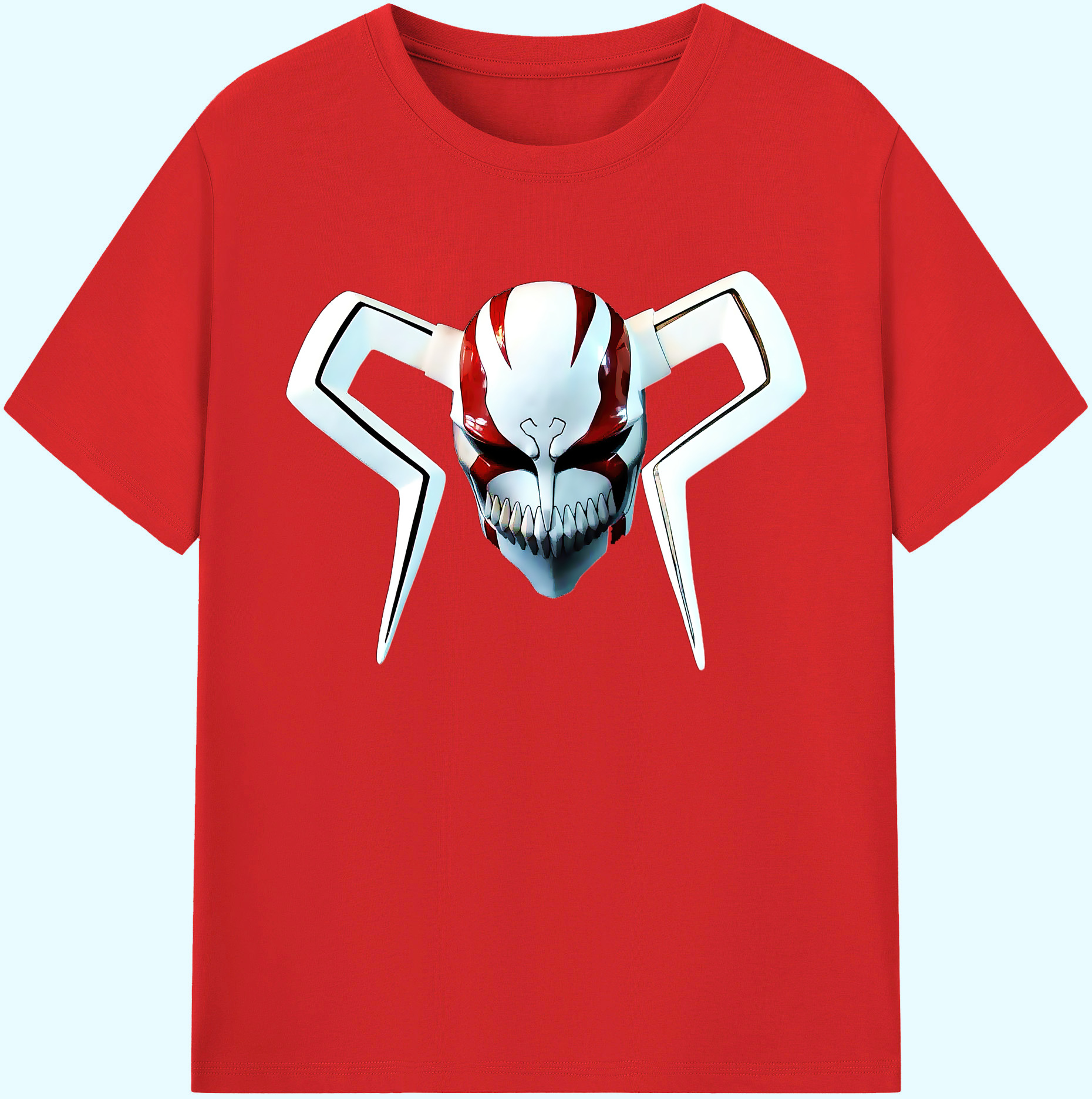 （画像用） ブリーチ 黒崎一護（くろさき いちご）BLEACH Kurosaki Ichigo 綿100％ メンズ半袖Tシャツ｜肌触りやわらか＆通気性
