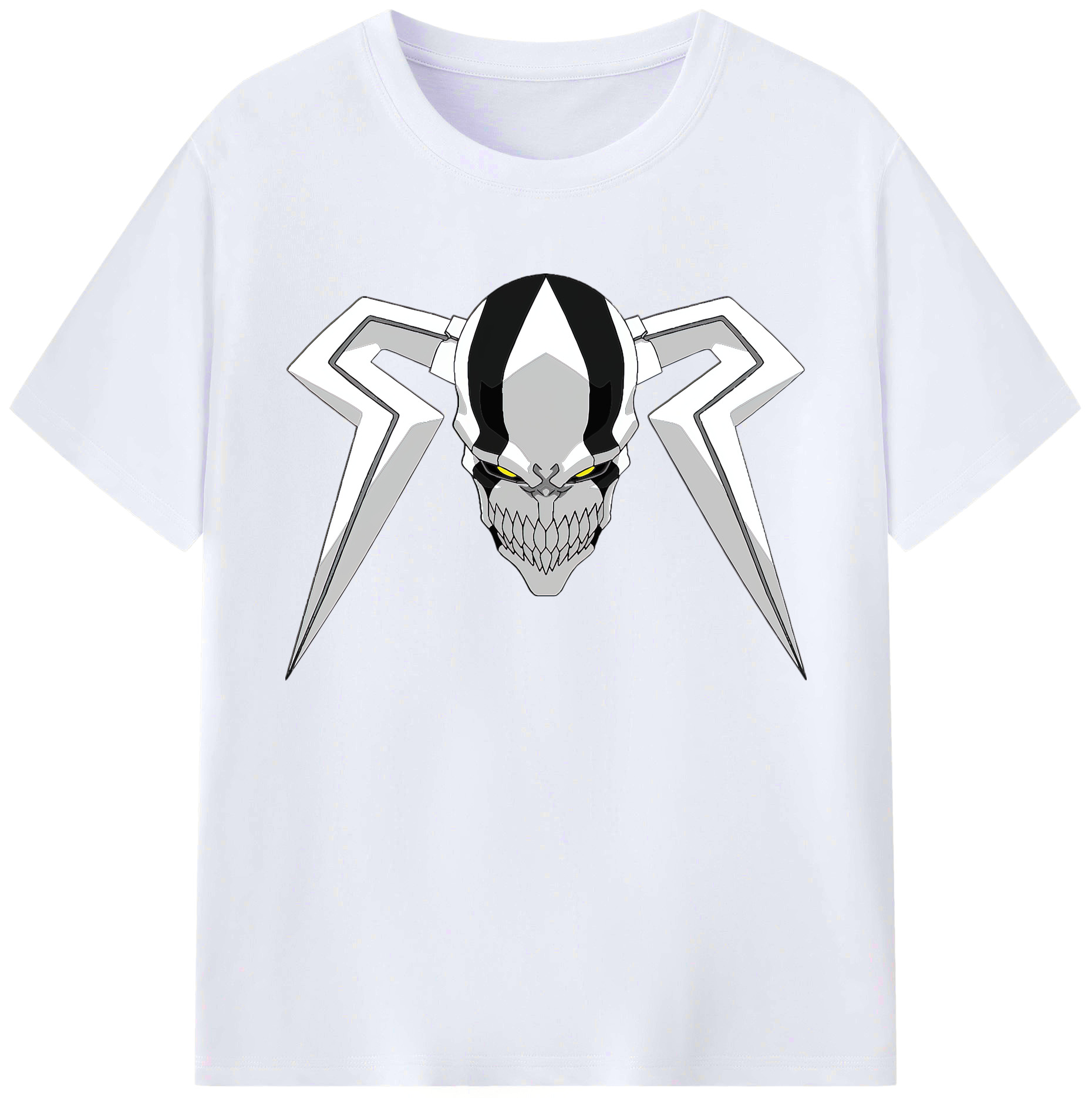 （画像用） ブリーチ 黒崎一護（くろさき いちご）BLEACH Kurosaki Ichigo 綿100％ メンズ半袖Tシャツ｜肌触りやわらか＆通気性