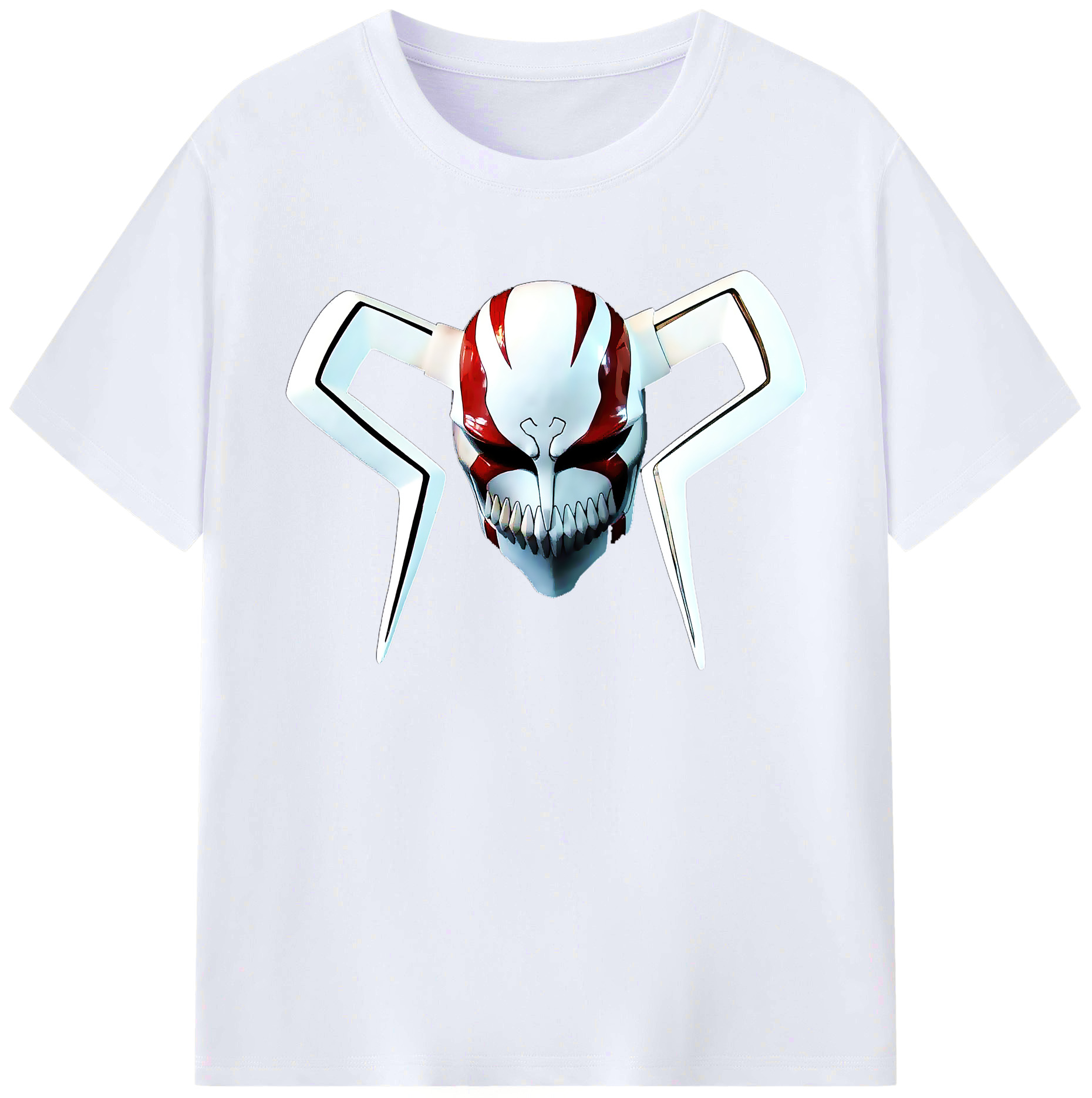（画像用） ブリーチ 黒崎一護（くろさき いちご）BLEACH Kurosaki Ichigo 綿100％ メンズ半袖Tシャツ｜肌触りやわらか＆通気性