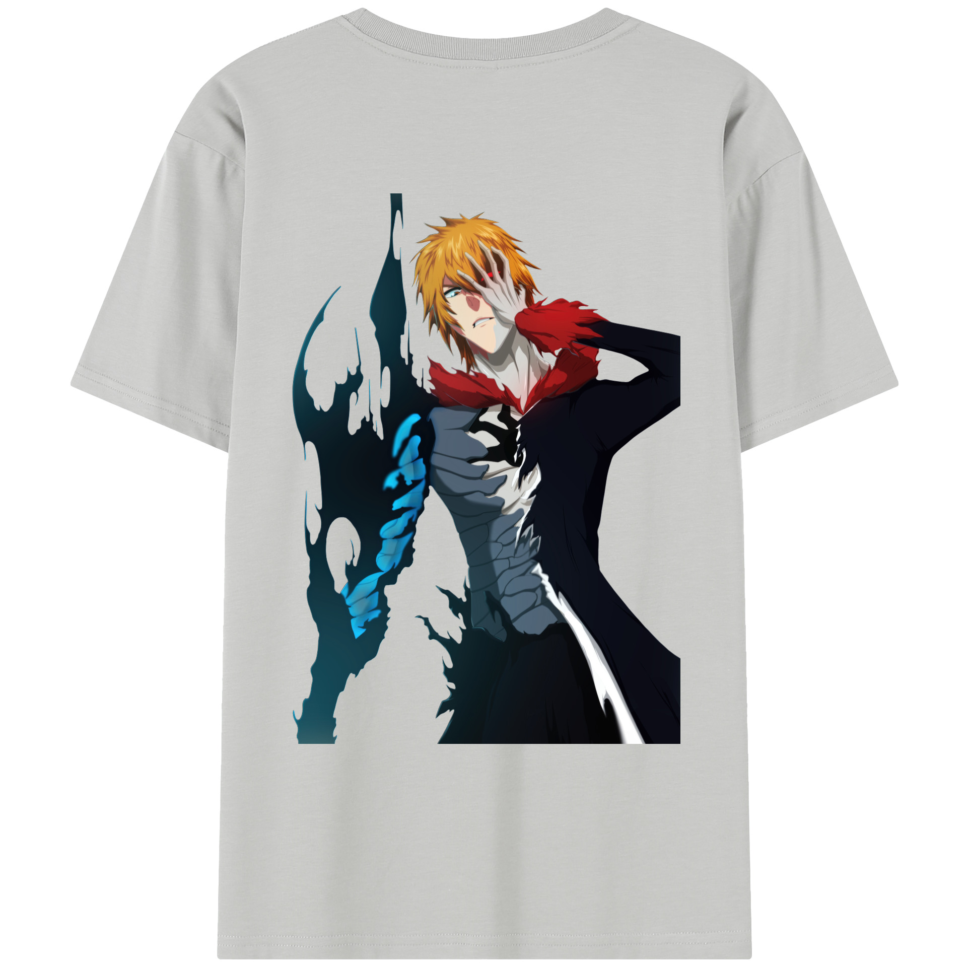 （画像用） ブリーチ 黒崎一護（くろさき いちご）BLEACH Kurosaki Ichigo レディース半袖Tシャツ(バックプリント)