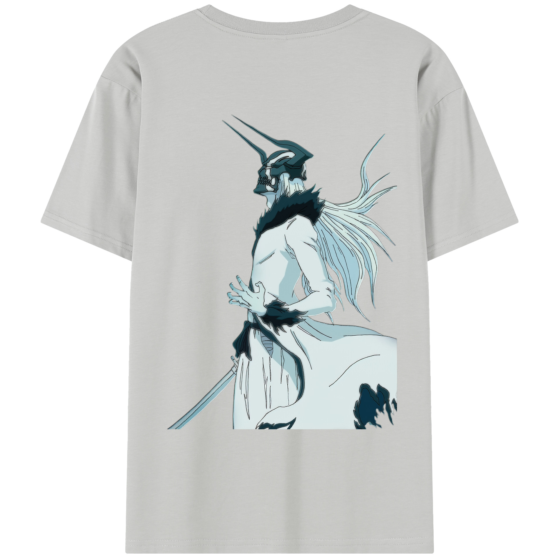 （画像用） ブリーチ 黒崎一護（くろさき いちご）BLEACH Kurosaki Ichigo レディース半袖Tシャツ(バックプリント)