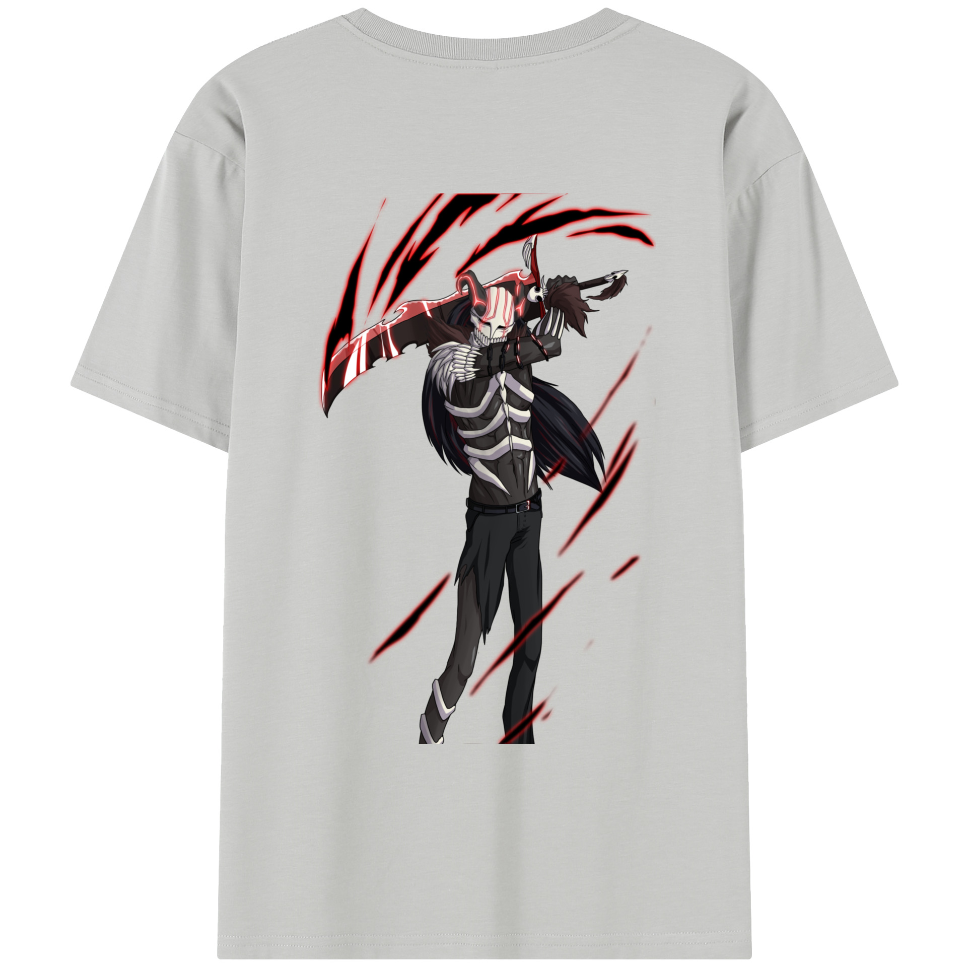 （画像用） ブリーチ 黒崎一護（くろさき いちご）BLEACH Kurosaki Ichigo レディース半袖Tシャツ(バックプリント)