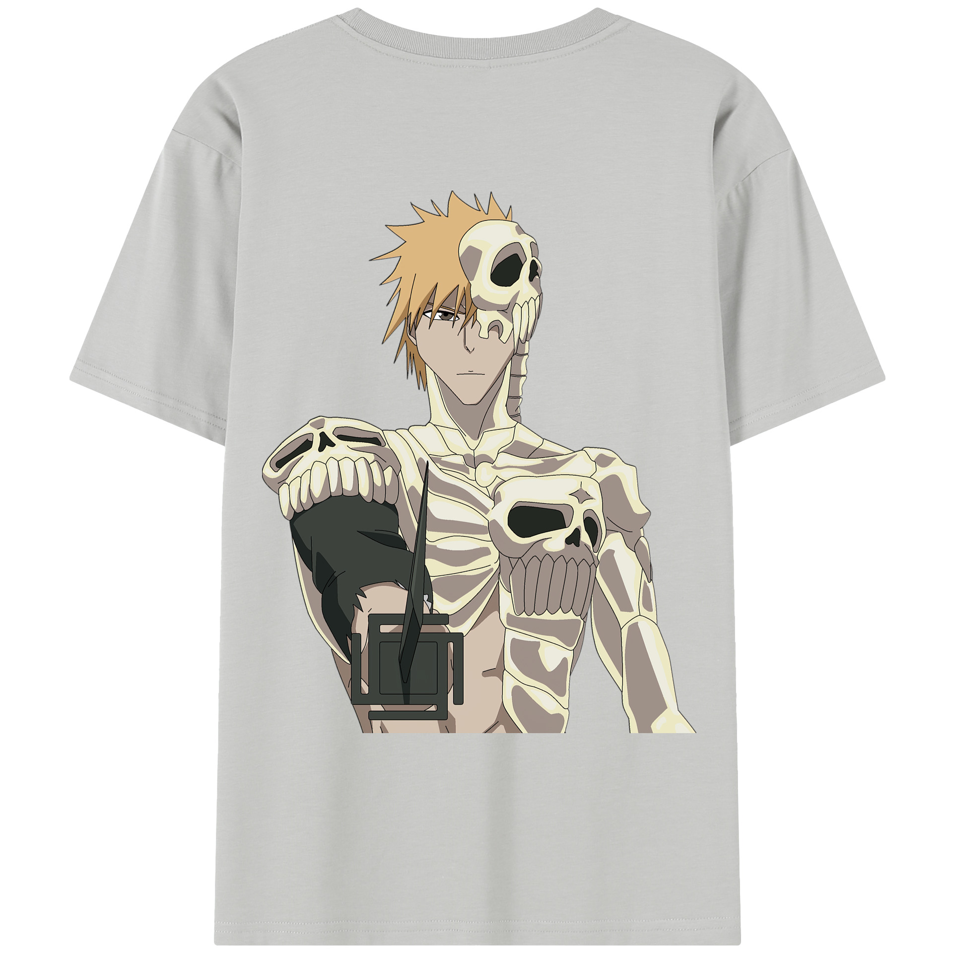 （画像用） ブリーチ 黒崎一護（くろさき いちご）BLEACH Kurosaki Ichigo レディース半袖Tシャツ(バックプリント)