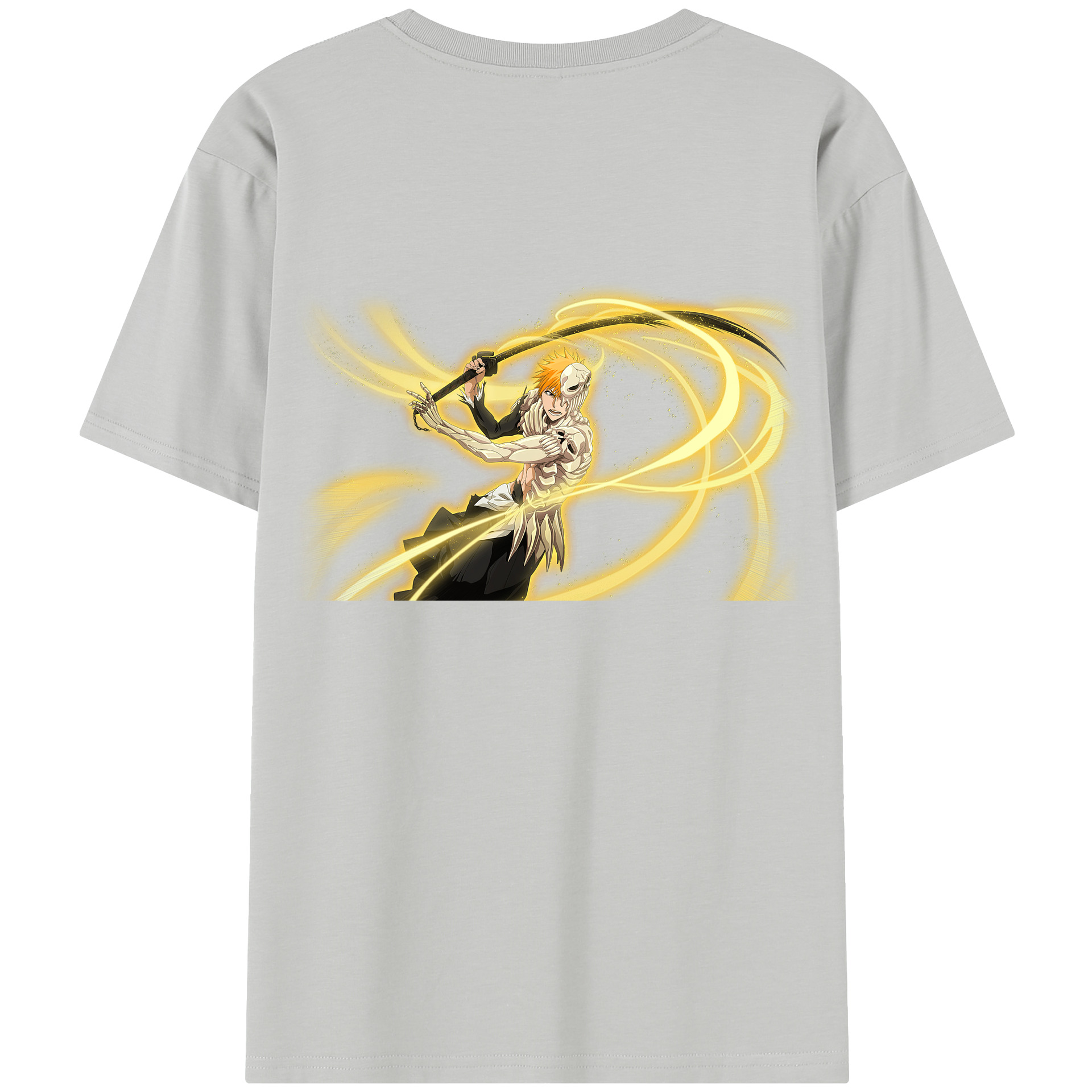 （画像用） ブリーチ 黒崎一護（くろさき いちご）BLEACH Kurosaki Ichigo レディース半袖Tシャツ(バックプリント)