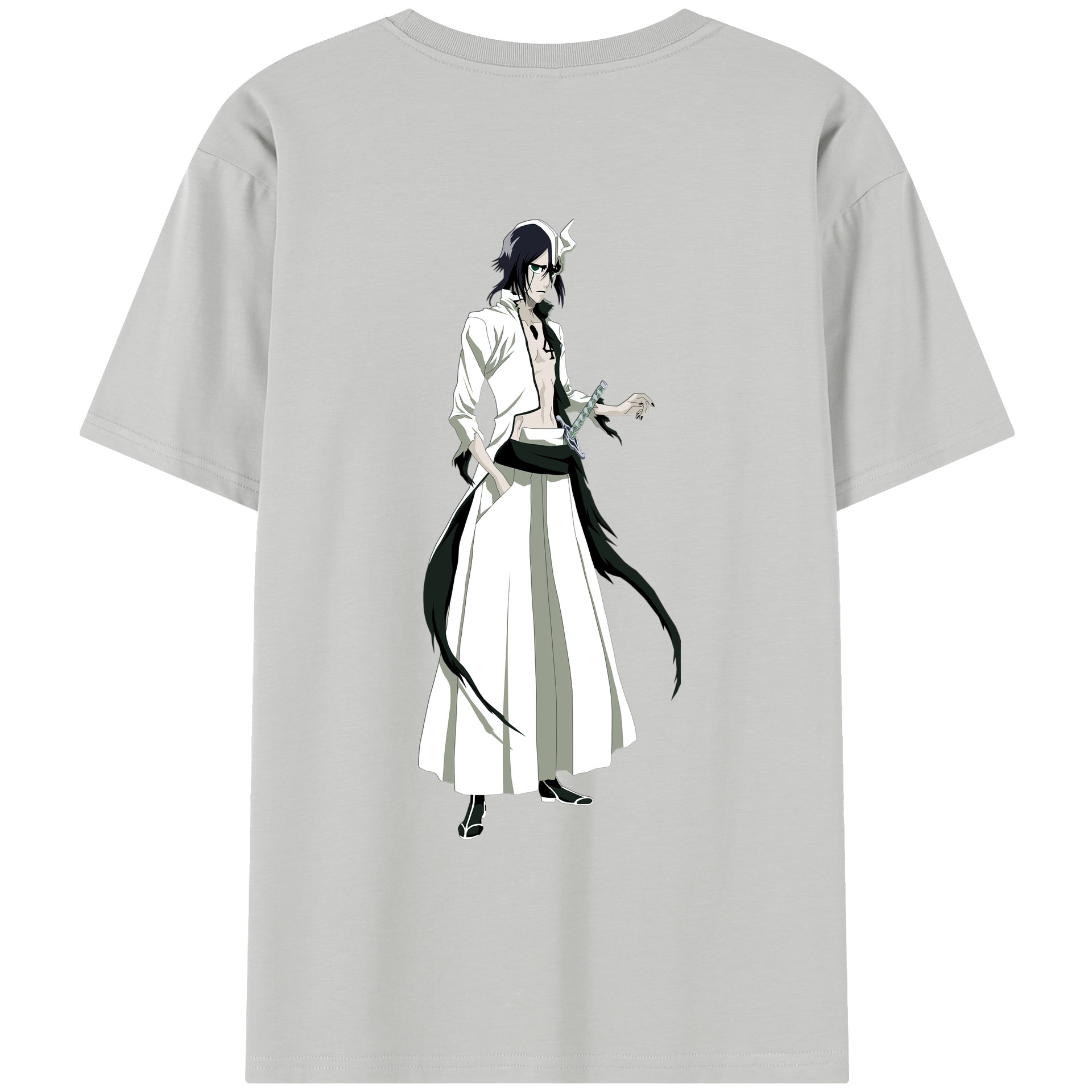 （画像用） ブリーチ ウルキオラ·シファー BLEACH Ulquiorra cifer レディース半袖Tシャツ(バックプリント)