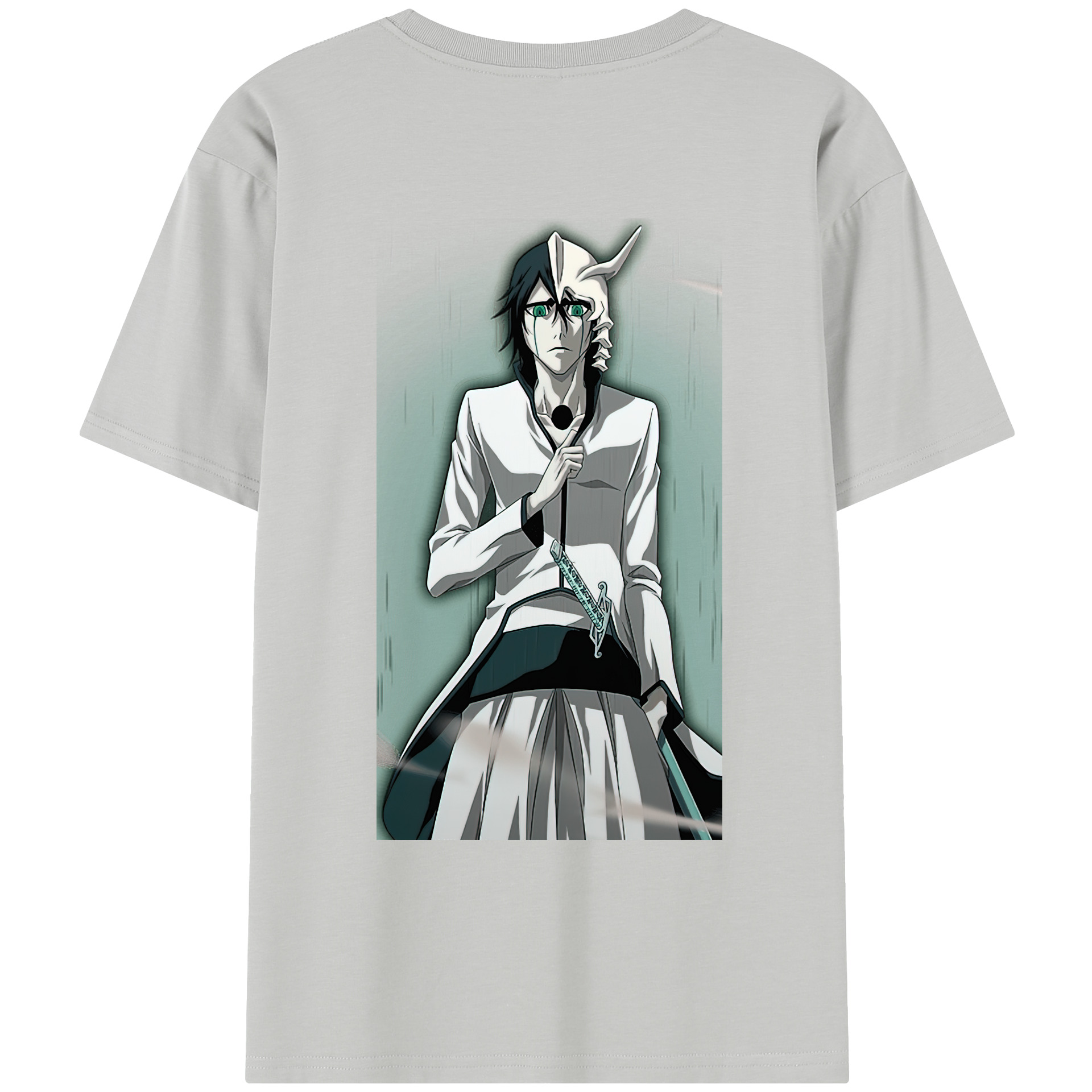 （画像用） ブリーチ ウルキオラ·シファー BLEACH Ulquiorra cifer レディース半袖Tシャツ(バックプリント)