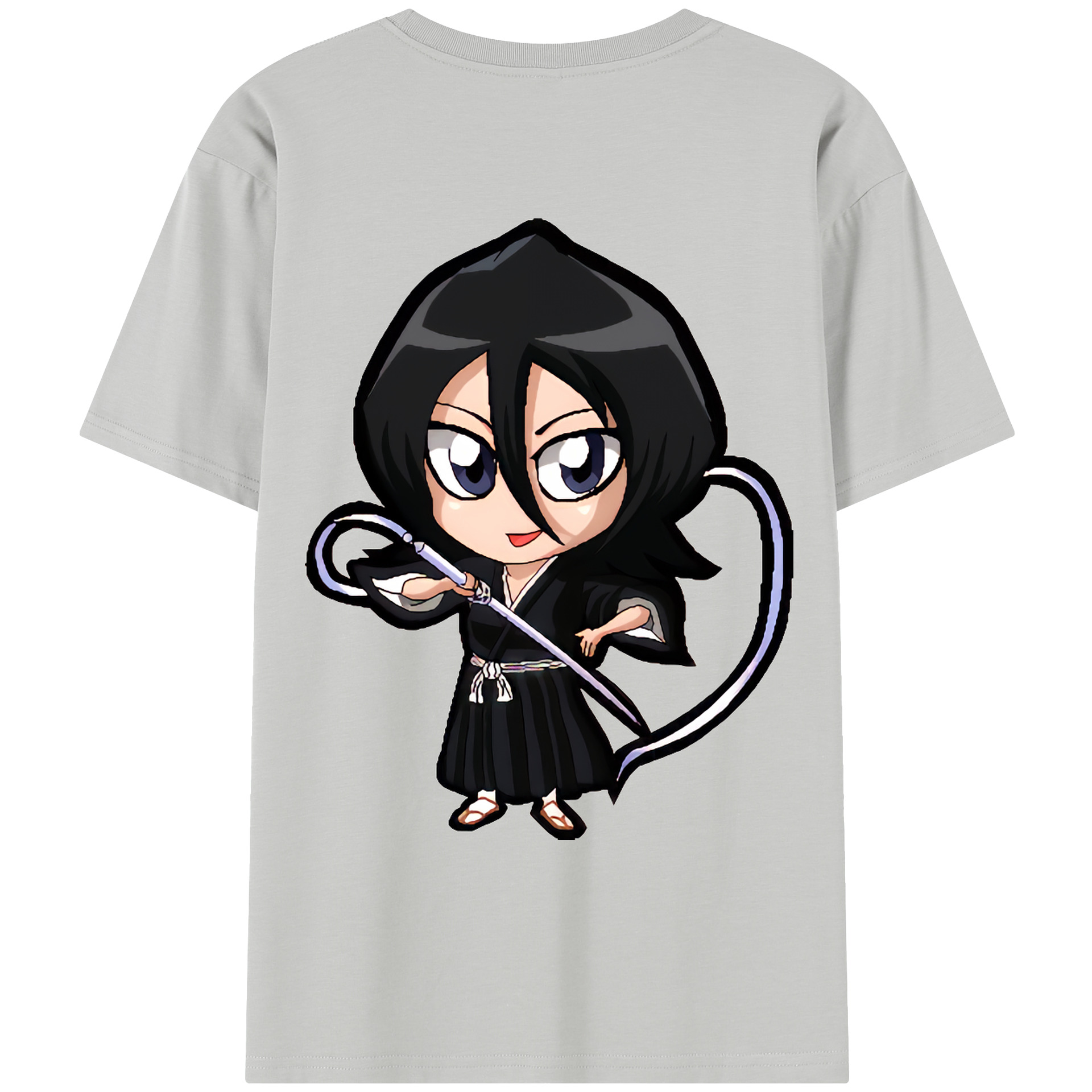 （画像用） ブリーチ 朽木ルキア BLEACH Kuchiki Rukia レディース半袖Tシャツ(バックプリント)