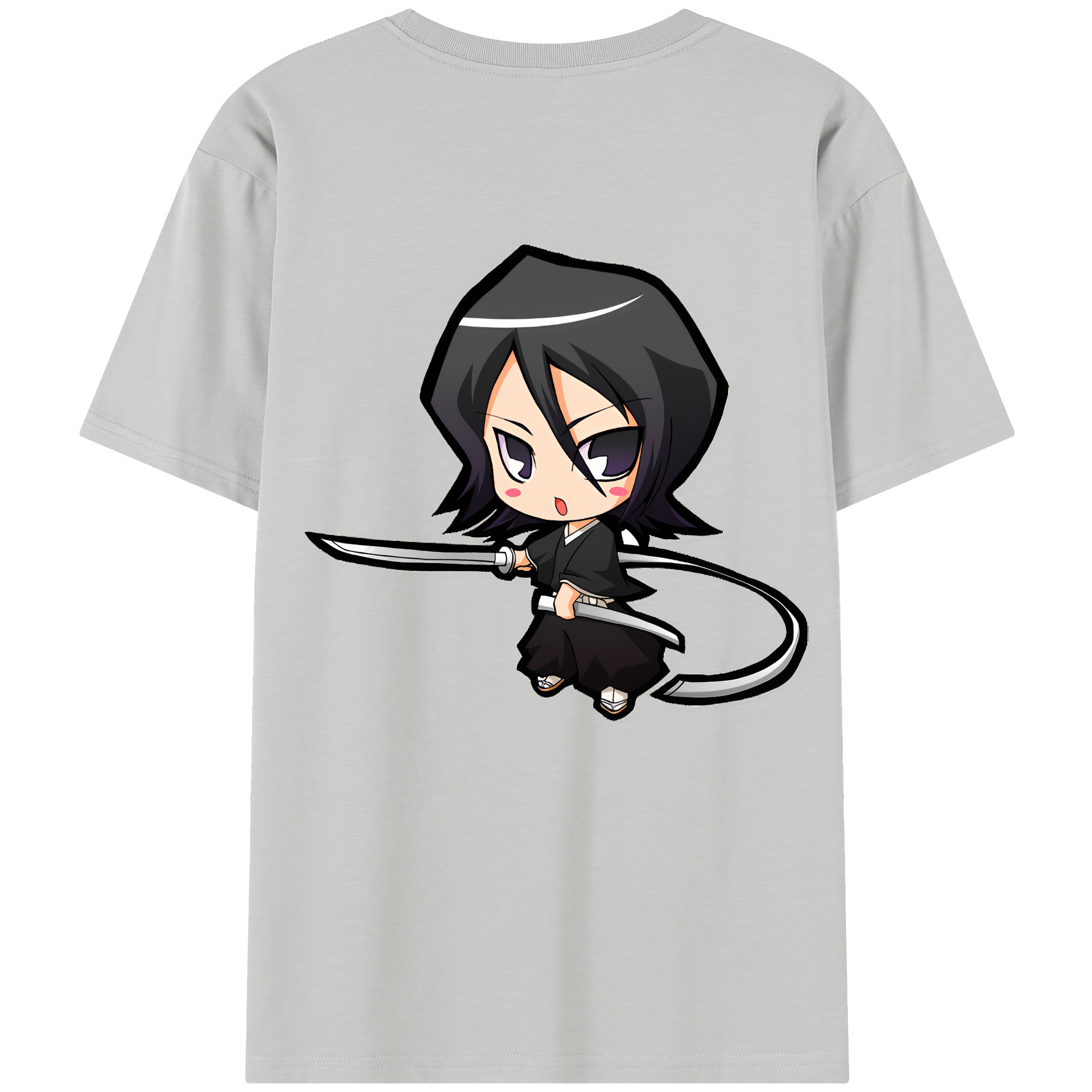 （画像用） ブリーチ 朽木ルキア BLEACH Kuchiki Rukia レディース半袖Tシャツ(バックプリント)