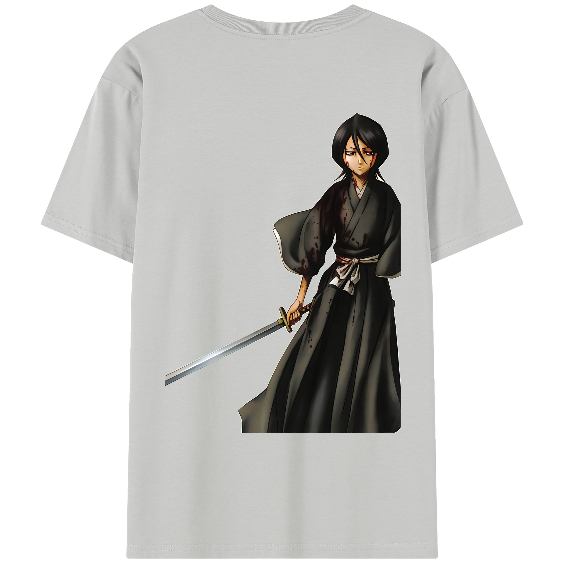 （画像用） ブリーチ 朽木ルキア BLEACH Kuchiki Rukia レディース半袖Tシャツ(バックプリント)
