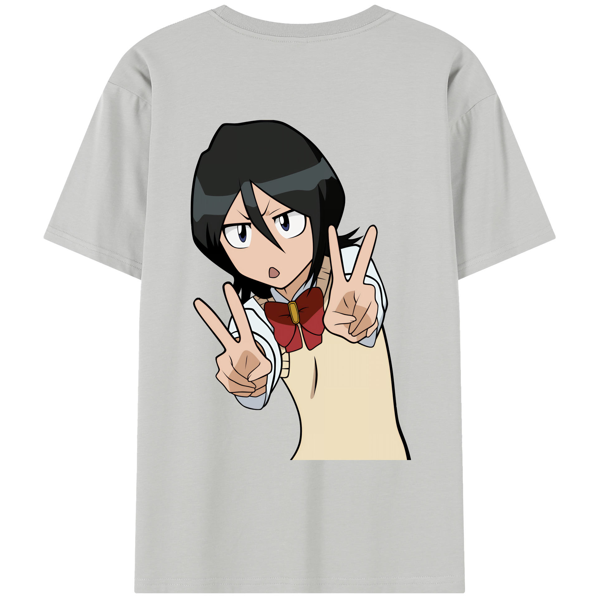 （画像用） ブリーチ 朽木ルキア BLEACH Kuchiki Rukia レディース半袖Tシャツ(バックプリント)