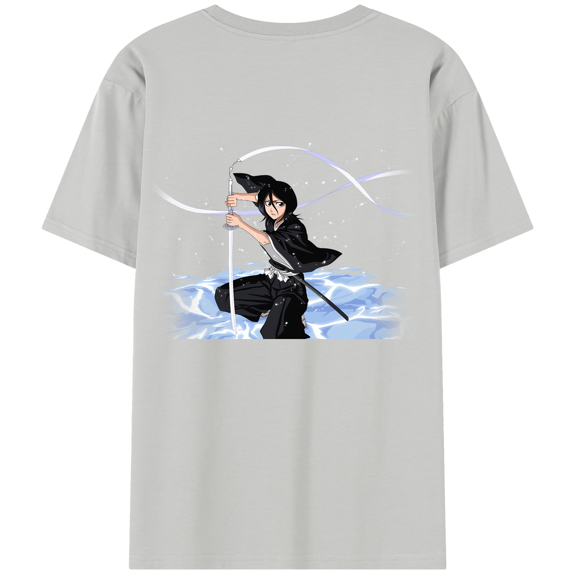 （画像用） ブリーチ 朽木ルキア BLEACH Kuchiki Rukia レディース半袖Tシャツ(バックプリント)