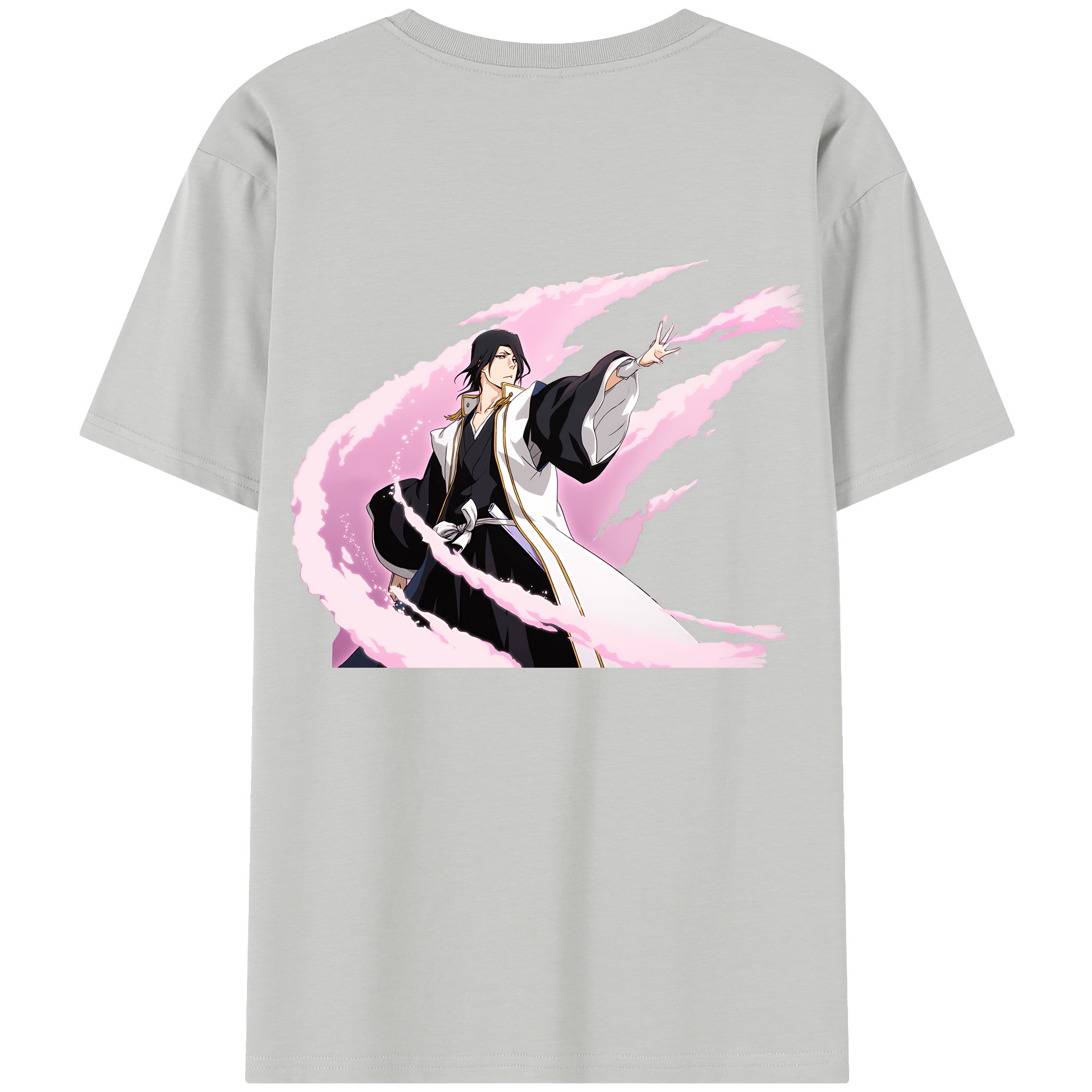 （画像用） ブリーチ くちき びゃくや BLEACH Kuchiki Byakuya レディース半袖Tシャツ(バックプリント)