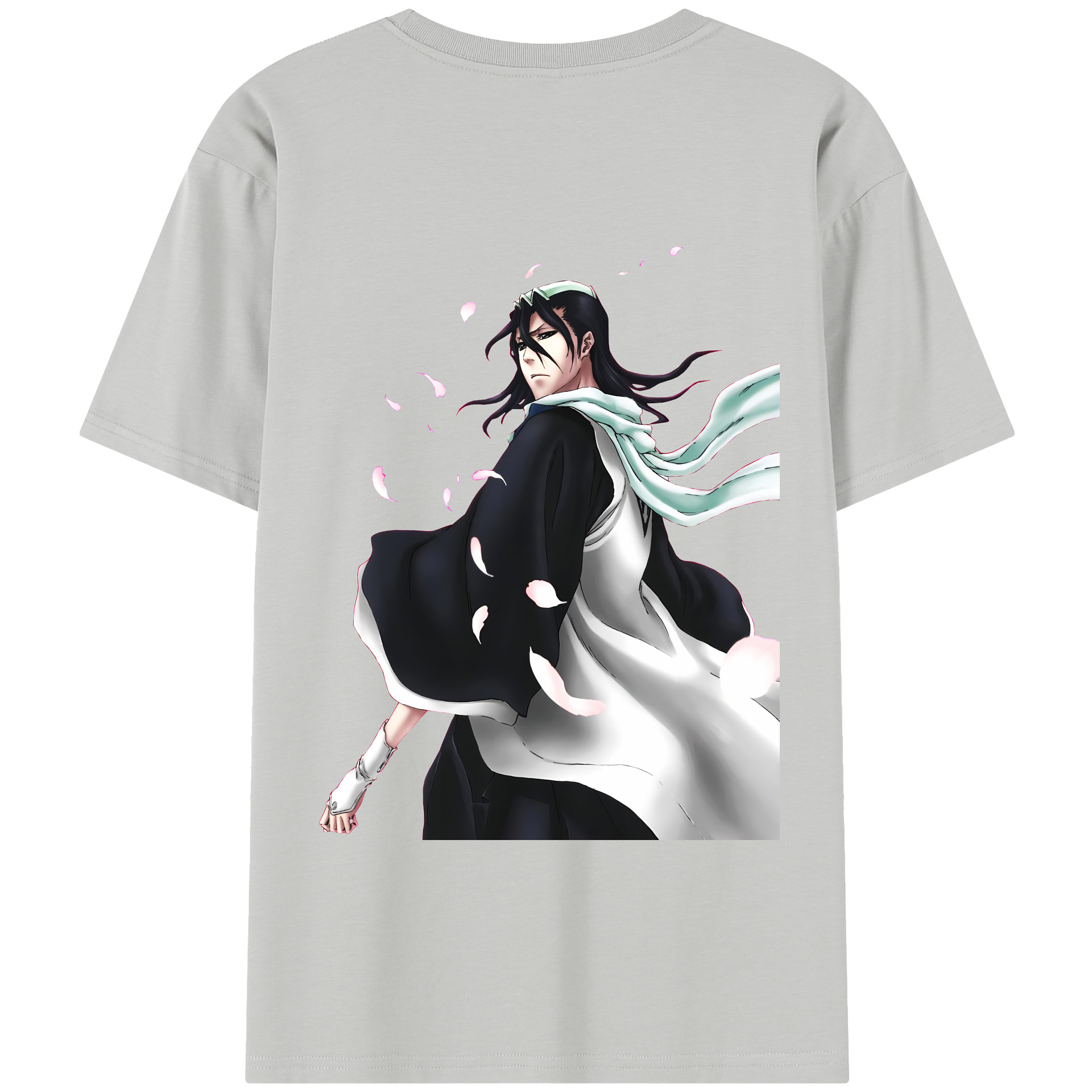 （画像用） ブリーチ くちき びゃくや BLEACH Kuchiki Byakuya レディース半袖Tシャツ(バックプリント)