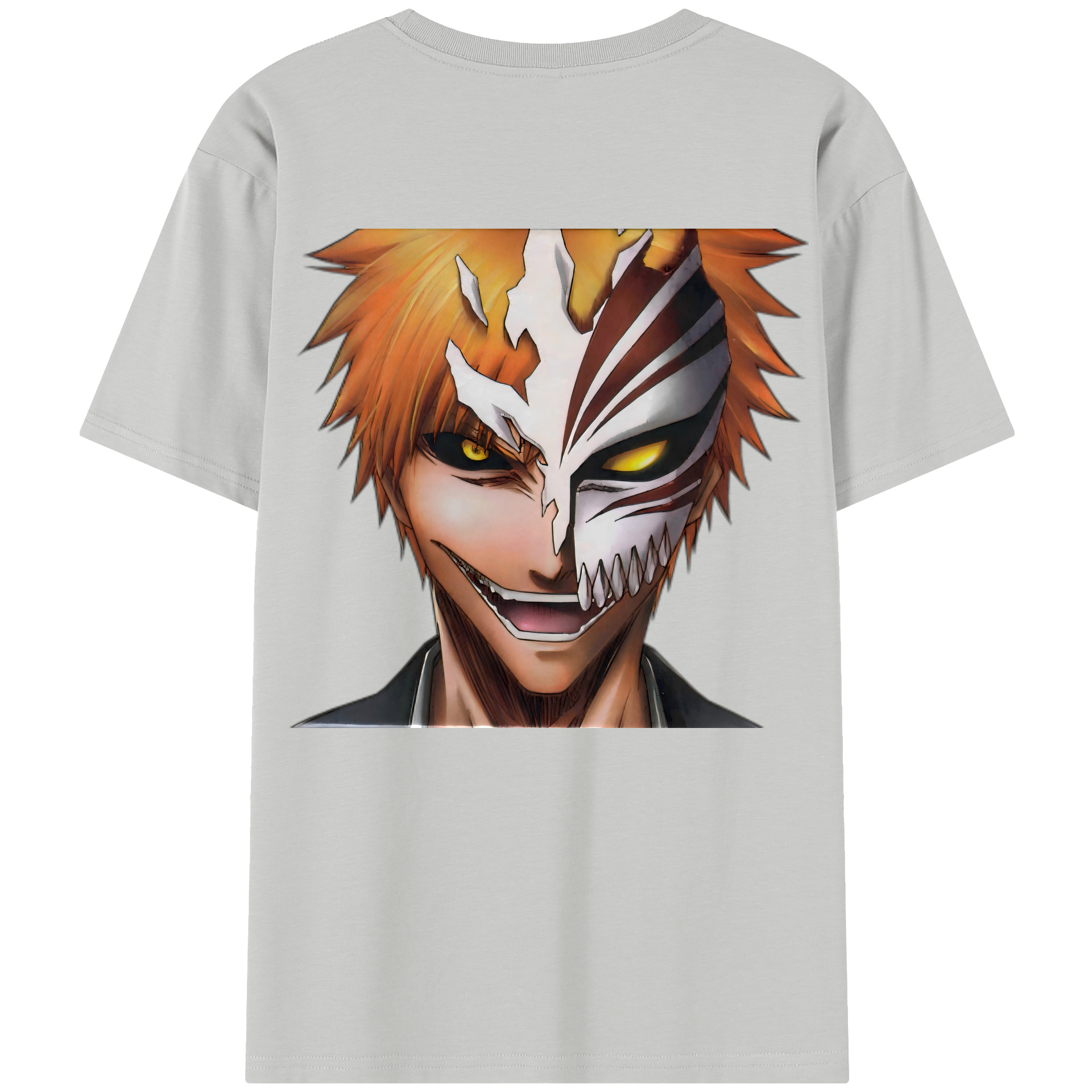 （画像用） ブリーチ 黒崎一護（くろさき いちご）BLEACH Kurosaki Ichigo レディース半袖Tシャツ(バックプリント)