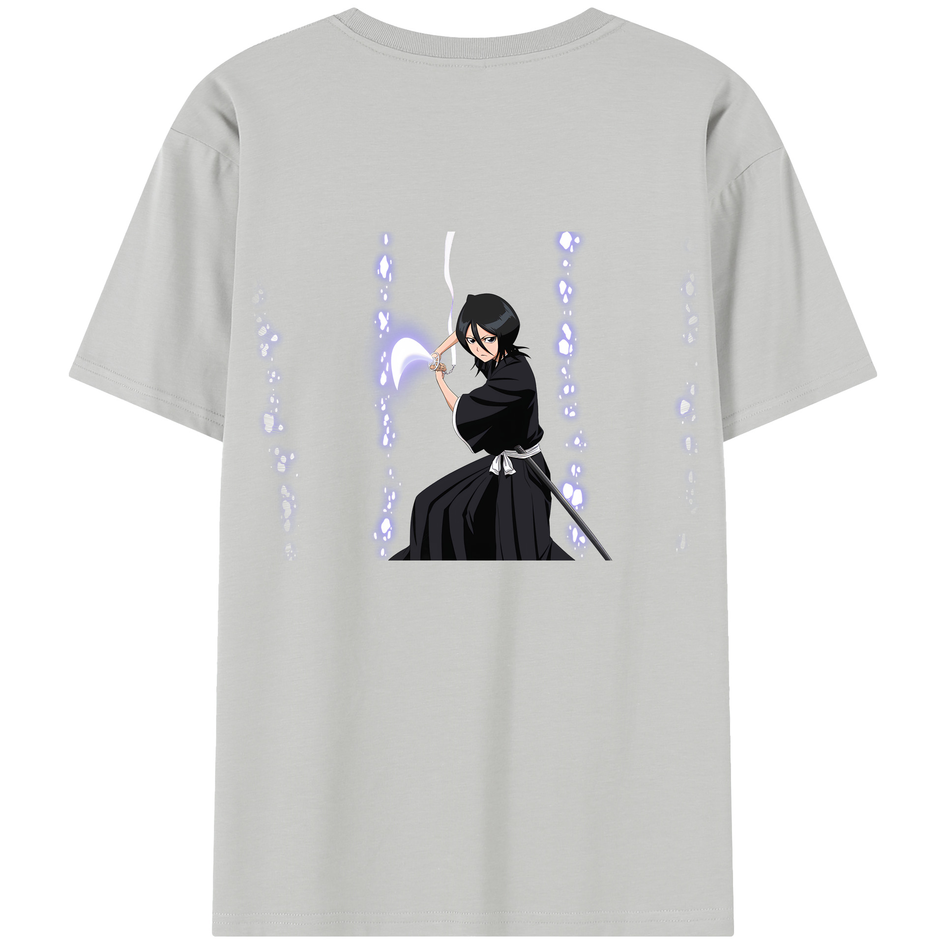 （画像用） ブリーチ 朽木ルキア BLEACH Kuchiki Rukia レディース半袖Tシャツ(バックプリント)
