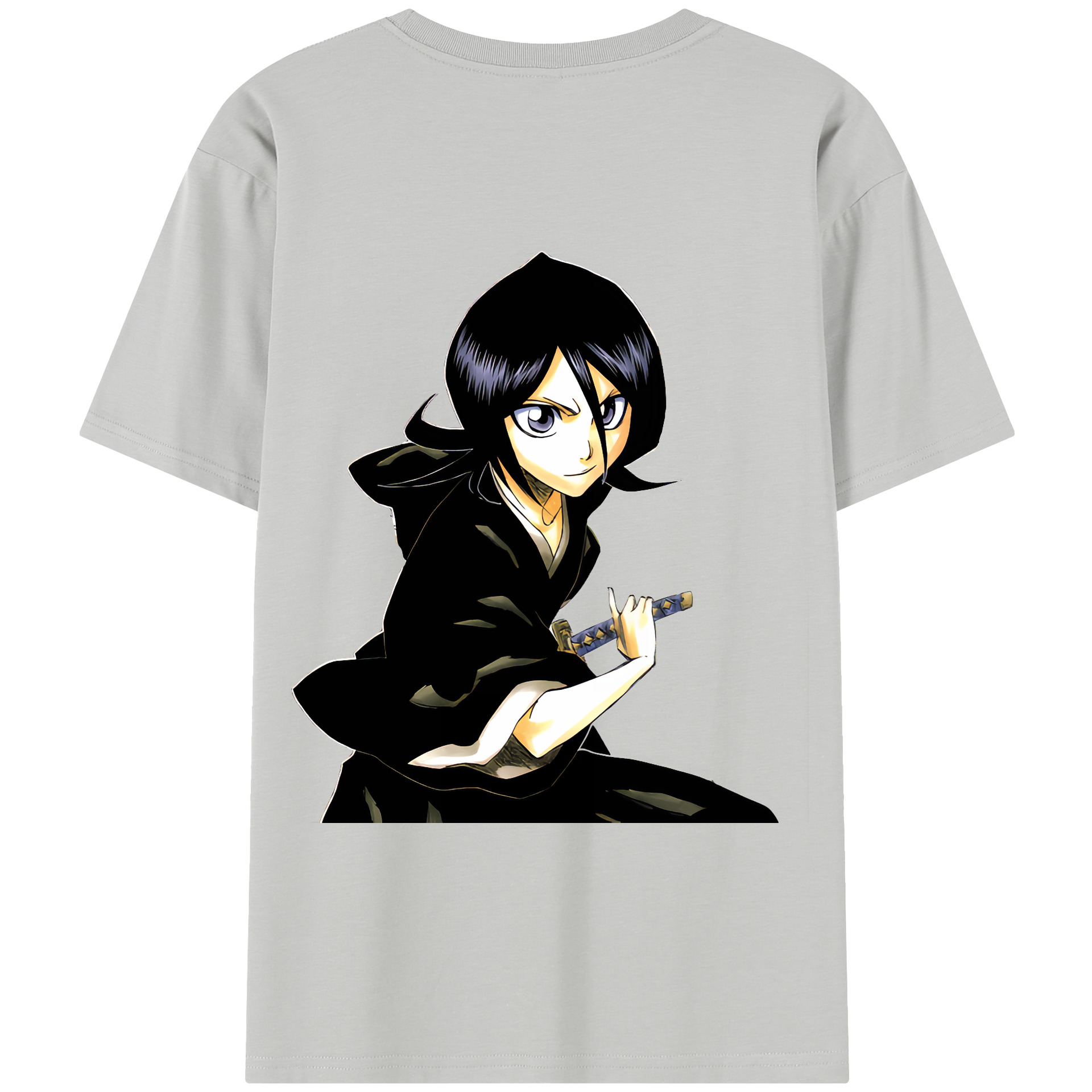 （画像用） ブリーチ 朽木ルキア BLEACH Kuchiki Rukia レディース半袖Tシャツ(バックプリント)