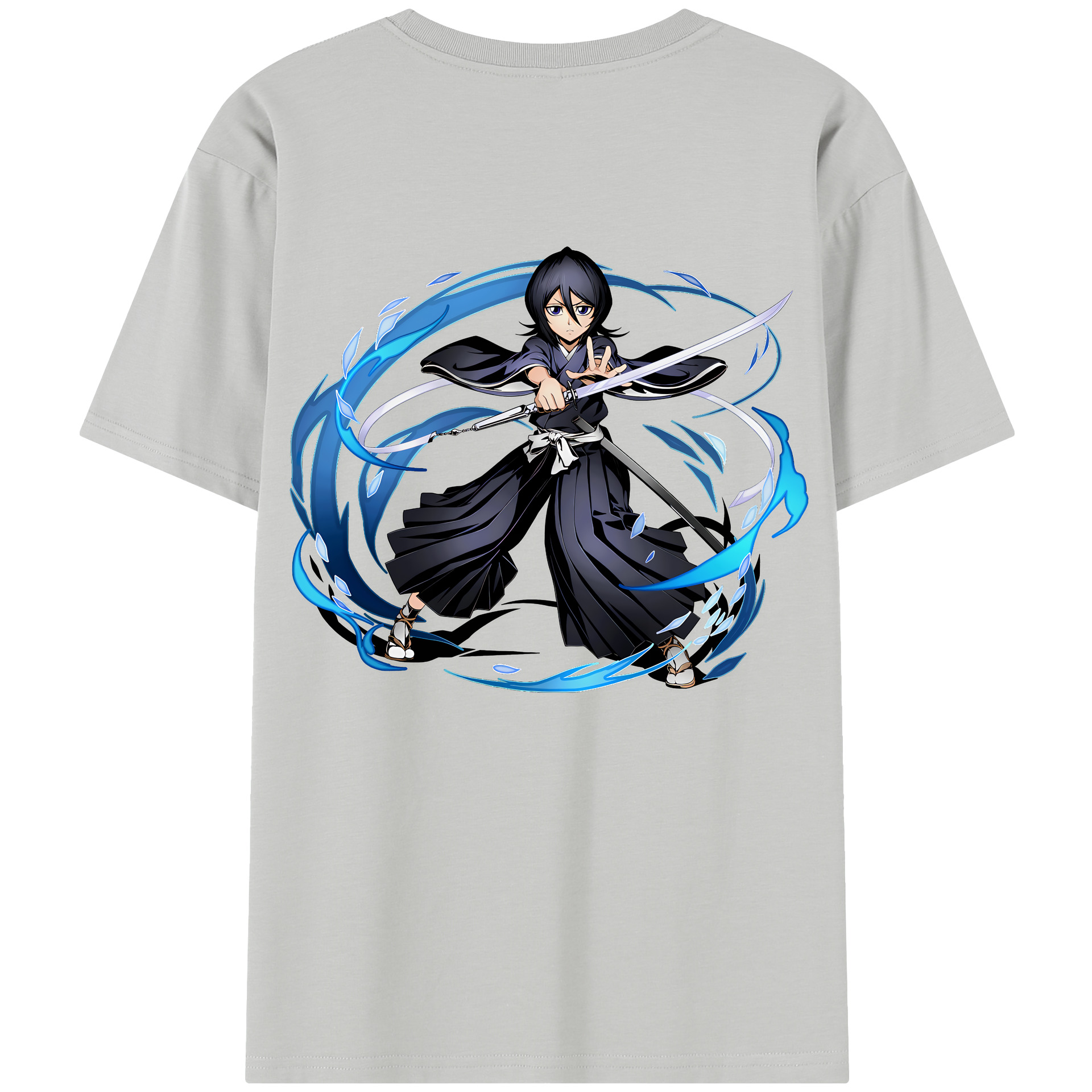 （画像用） ブリーチ 朽木ルキア BLEACH Kuchiki Rukia レディース半袖Tシャツ(バックプリント)