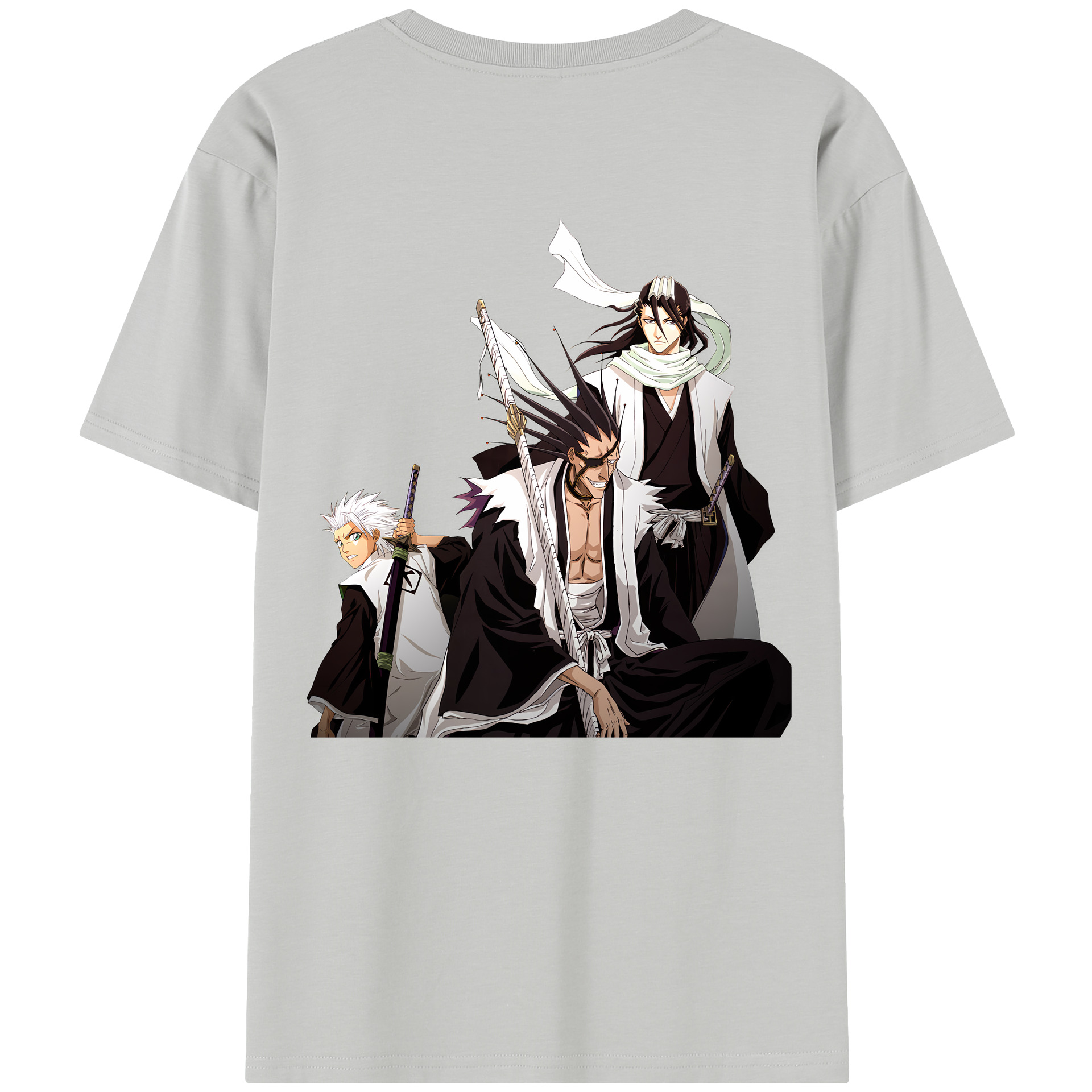 （画像用） ブリーチ ざらき けんぱち BLEACH Zaraki Kenpachi レディース半袖Tシャツ(バックプリント)