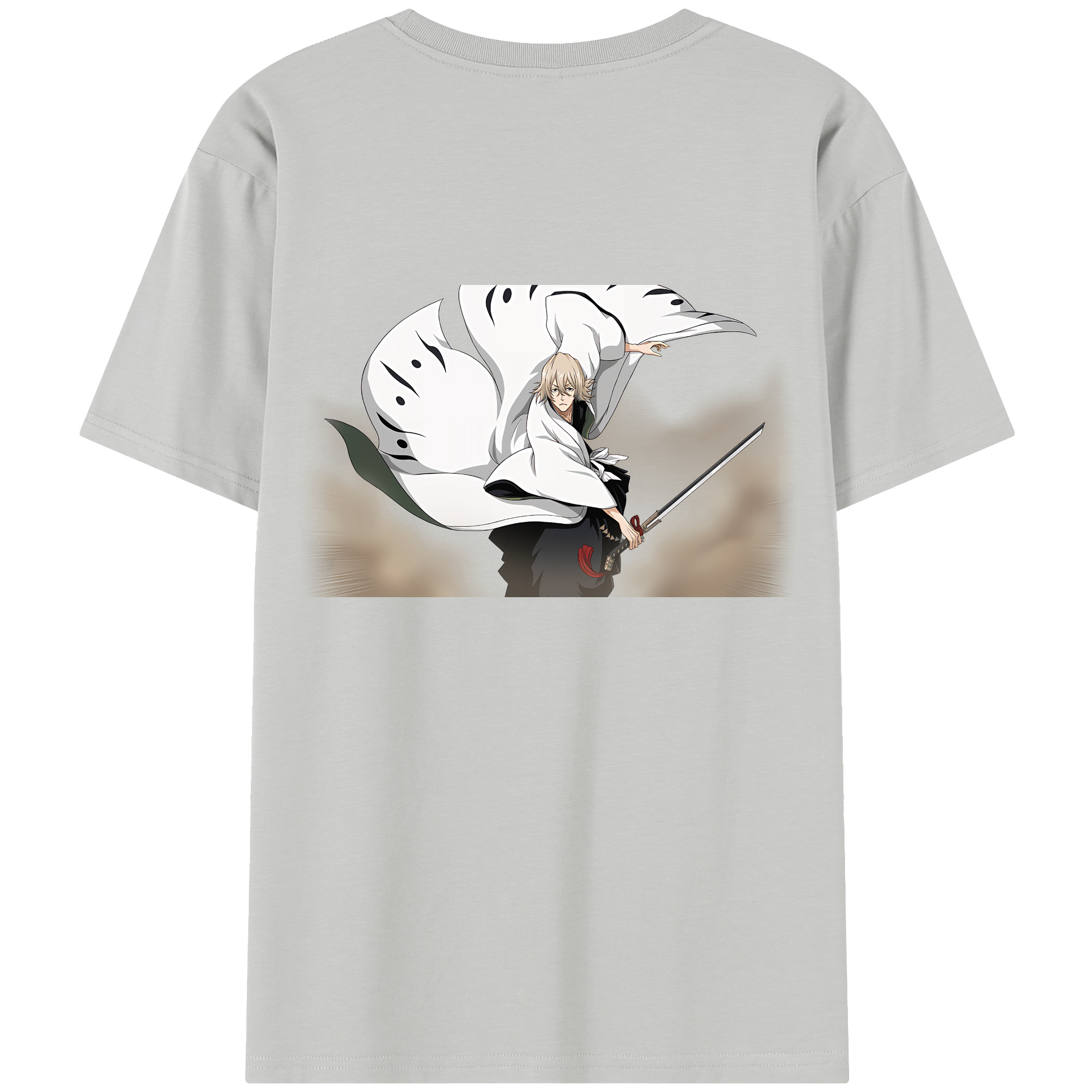 （画像用） "ブリーチ 浦原 喜助（うらはら きすけ） BLEACH Urahara Kisuke " レディース半袖Tシャツ(バックプリント)
