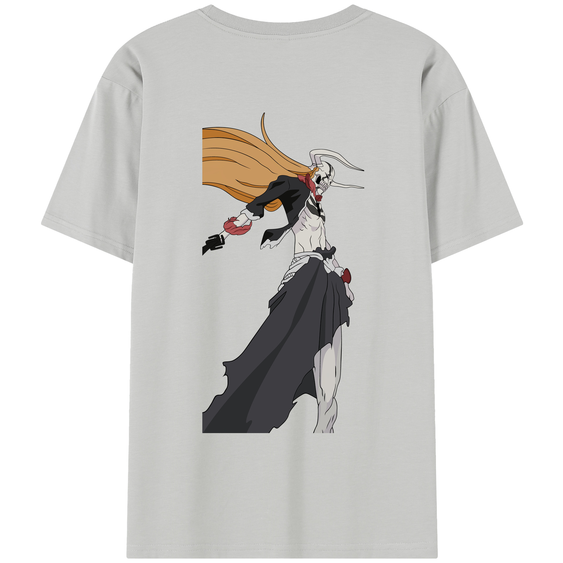 （画像用） ブリーチ 黒崎一護（くろさき いちご）BLEACH Kurosaki Ichigo レディース半袖Tシャツ(バックプリント)