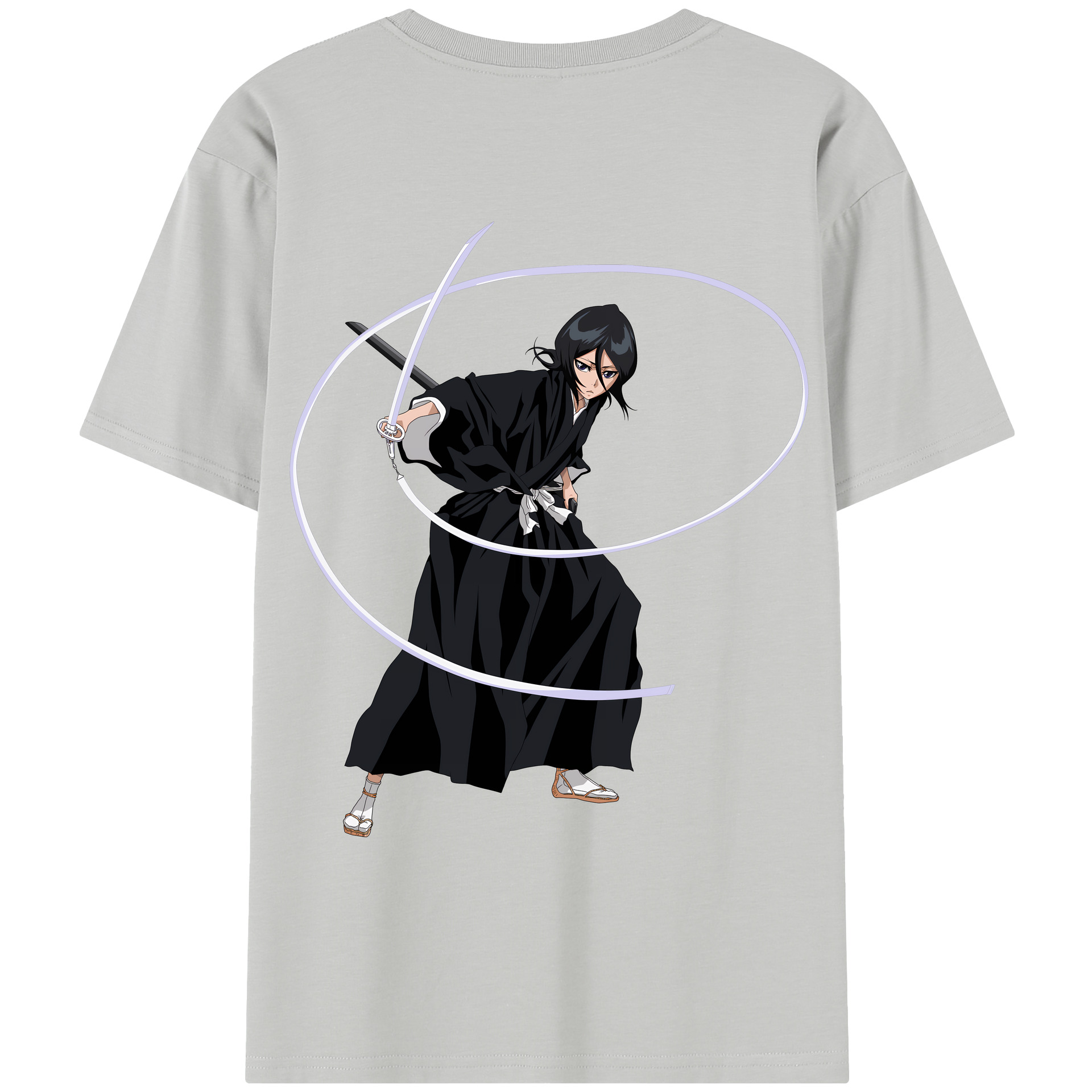 （画像用） ブリーチ 朽木ルキア BLEACH Kuchiki Rukia レディース半袖Tシャツ(バックプリント)