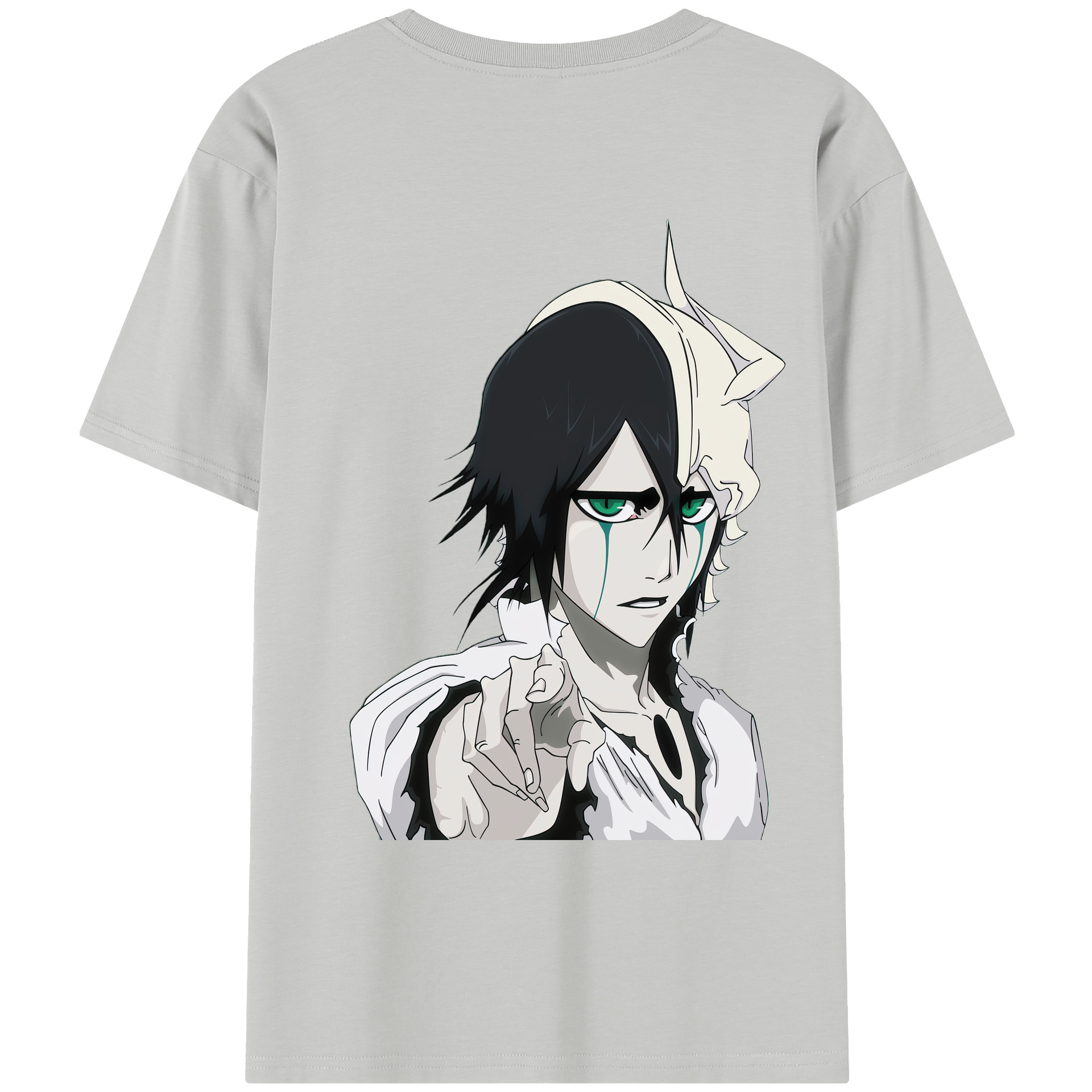 （画像用） ブリーチ ウルキオラ·シファー BLEACH Ulquiorra cifer レディース半袖Tシャツ(バックプリント)