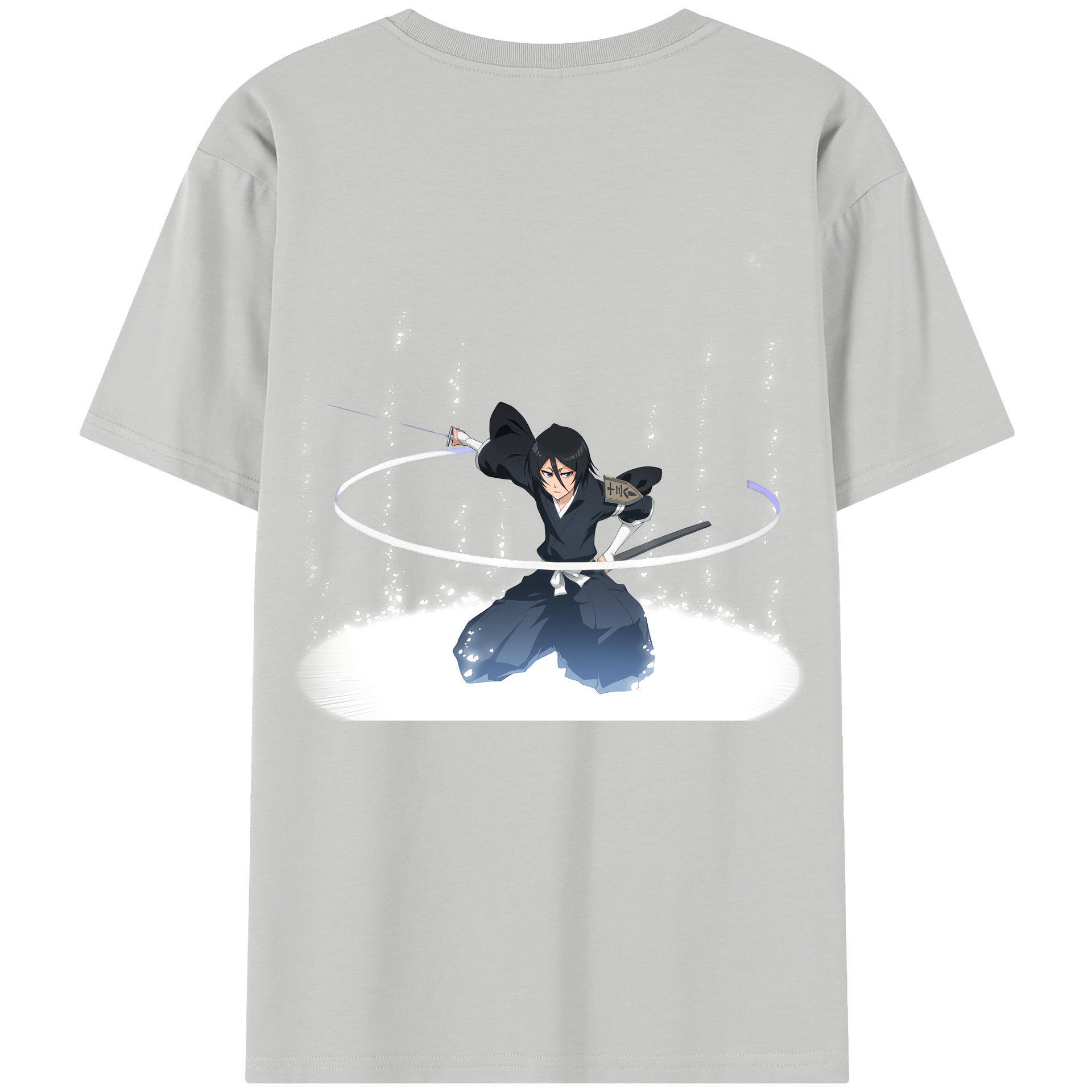 （画像用） ブリーチ 朽木ルキア BLEACH Kuchiki Rukia レディース半袖Tシャツ(バックプリント)